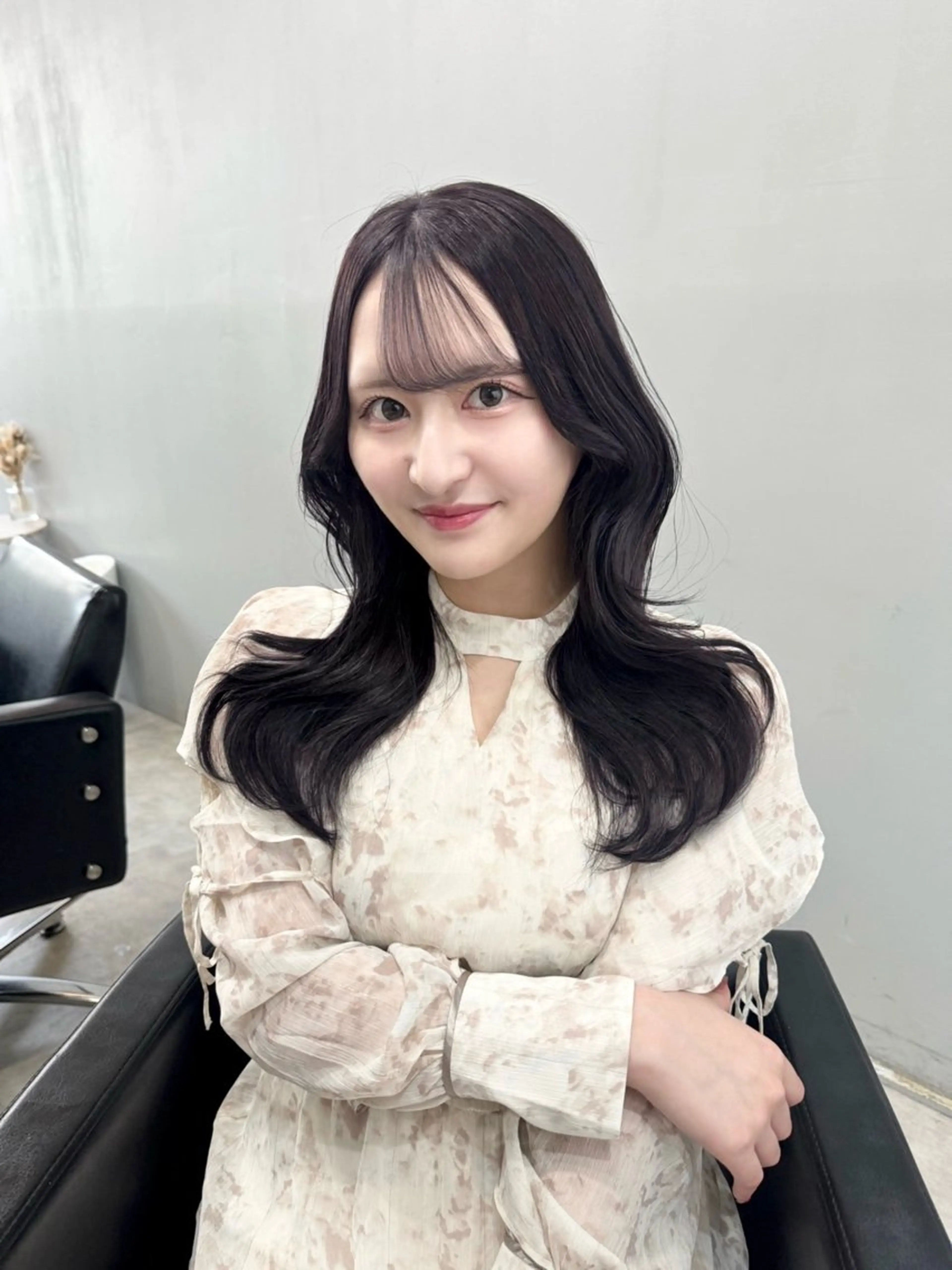 【韓国風】🩶巻き下ろし🩶コテ巻き🩶の写真