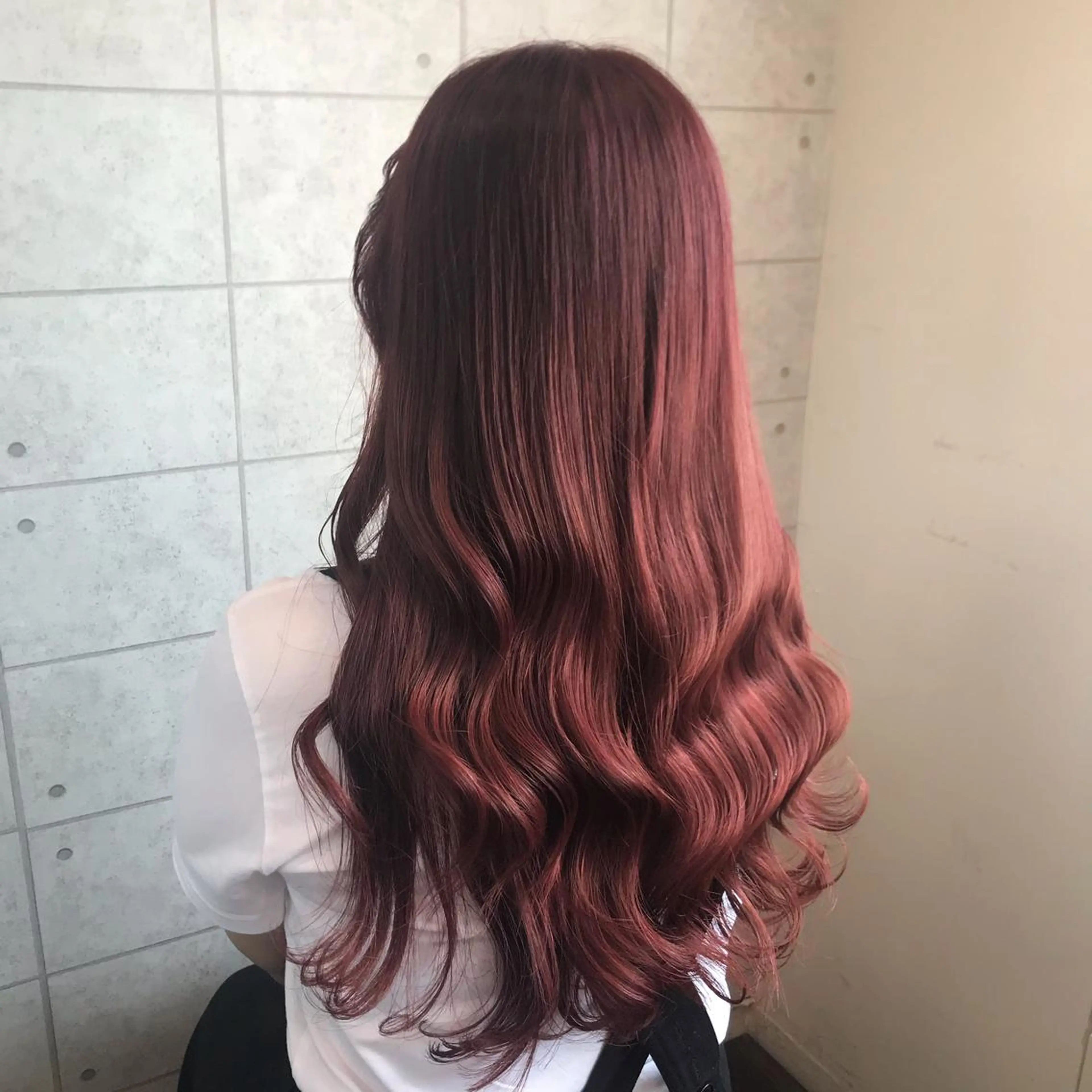 ロング カラー knock【ノック】所属・烏丸韓国ヘア🇰🇷 ayaka🎀のヘアスタイル