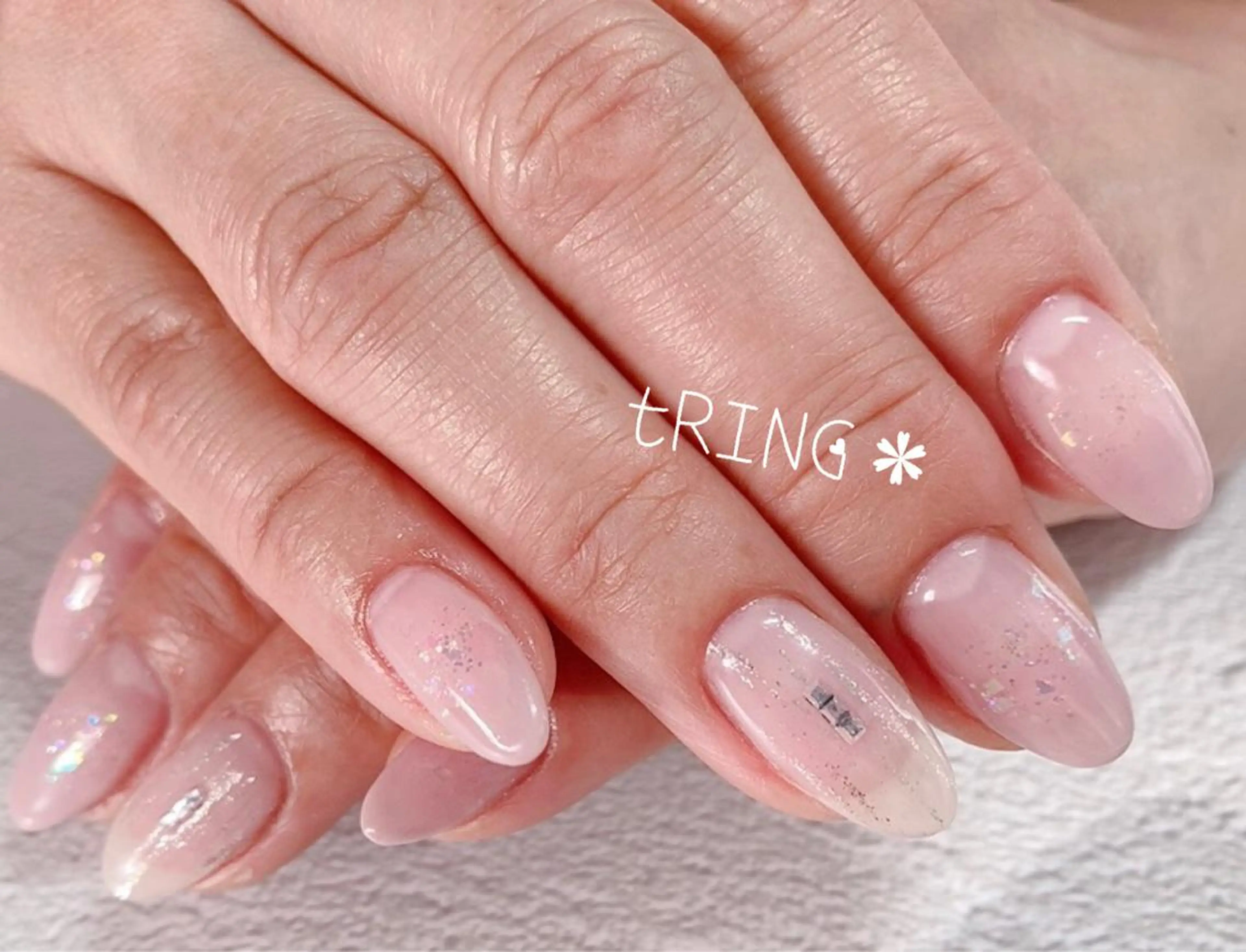 ネイル ハンドネイル tRING＊ しいの木台のネイルデザイン