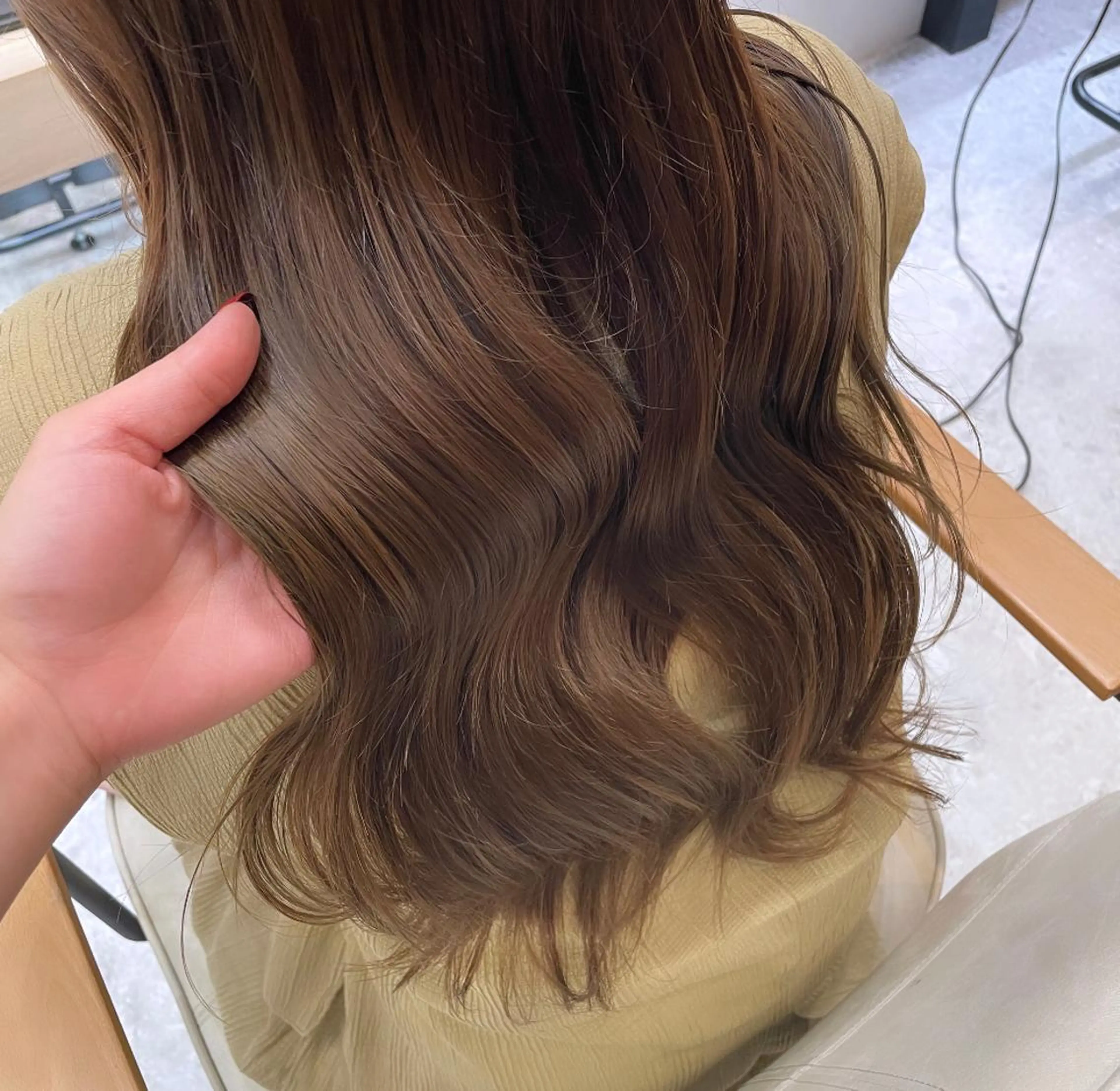 ロング カラー 🇰🇷POCKET 宇根 幸恵🎀のヘアスタイル