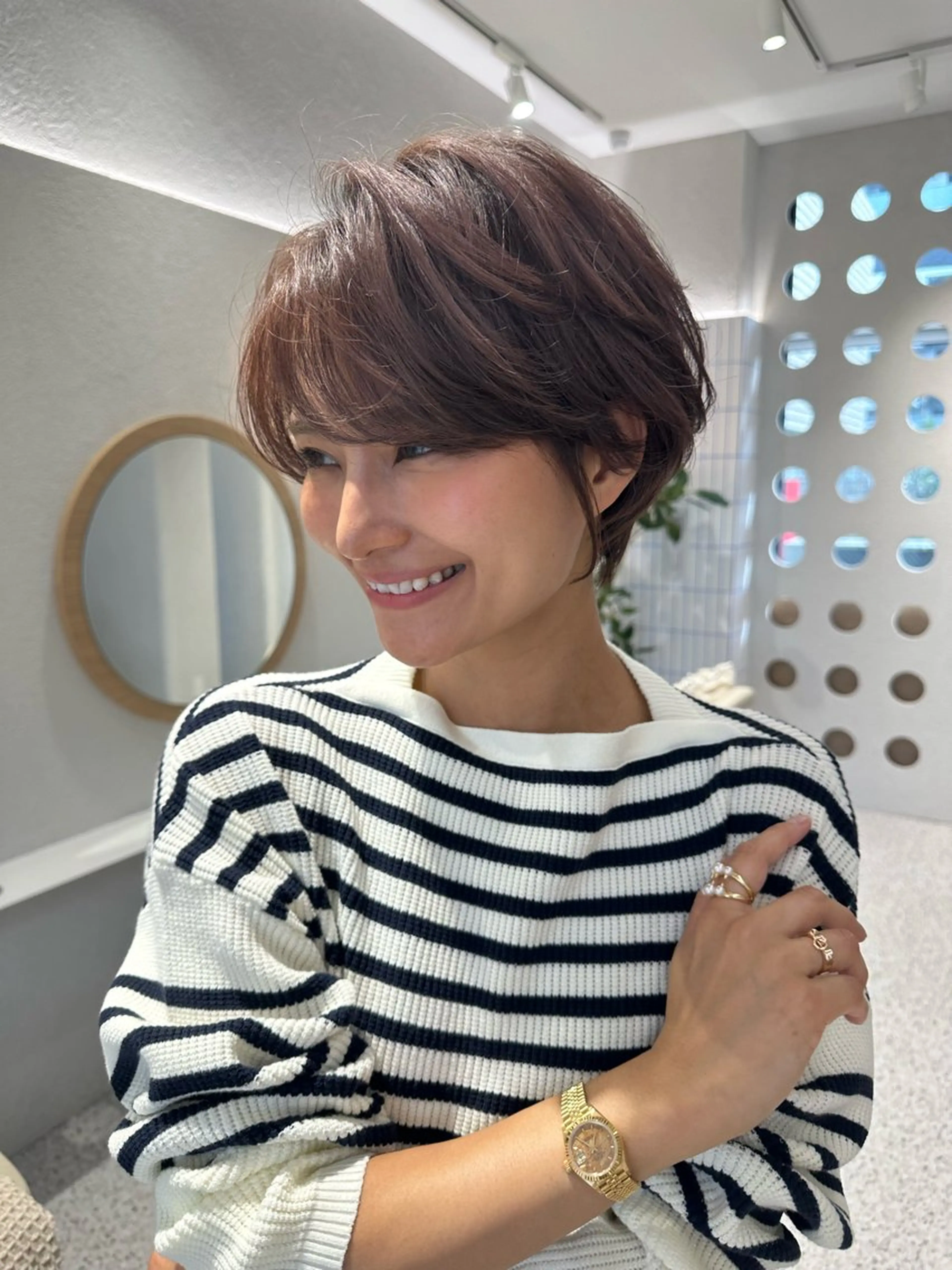 ショート 海老名で可愛いを作る 🫧shuri🫧のヘアスタイル