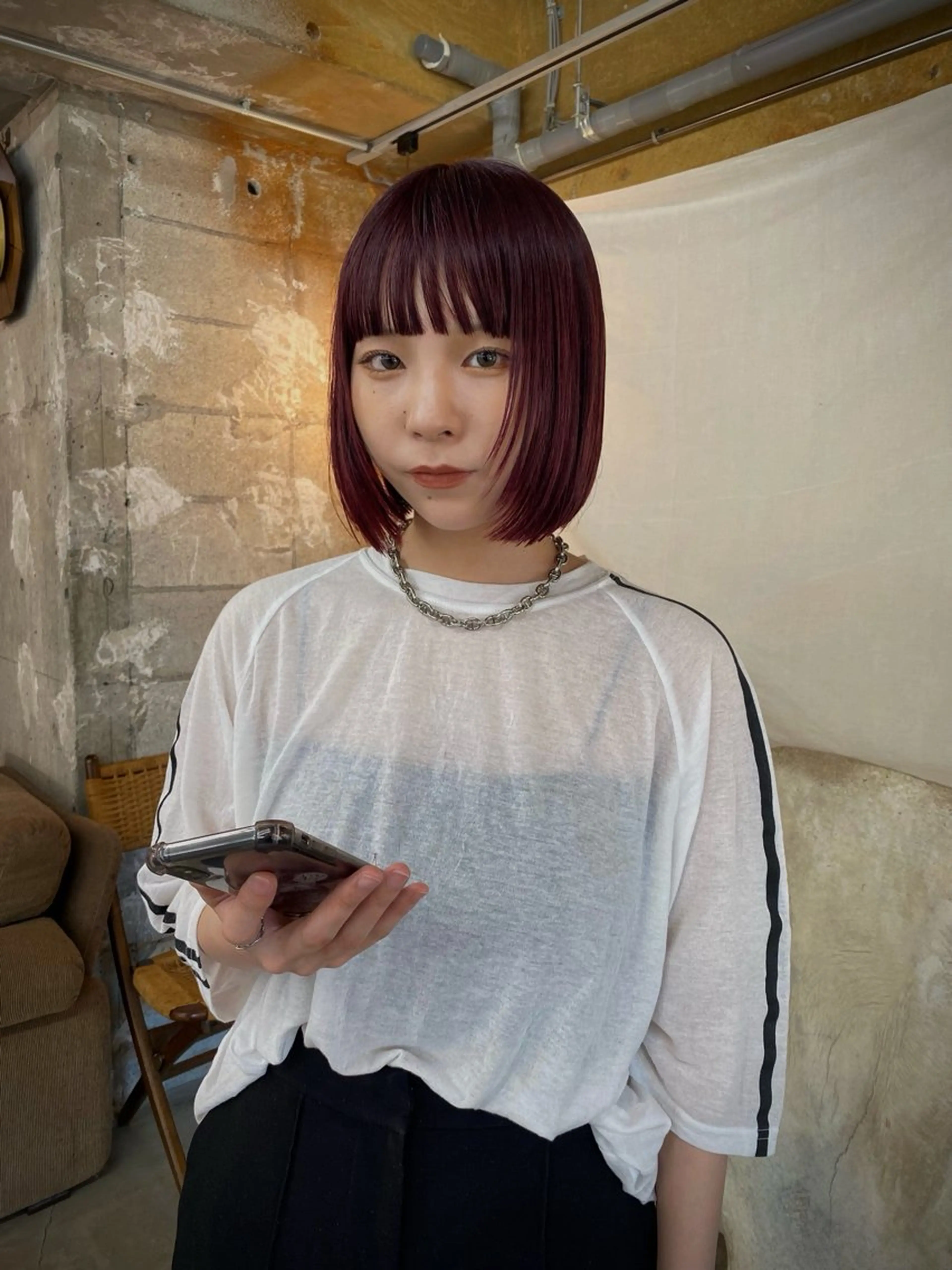 ショート カラー カット ヘアカラー GATTACA所属・KEI gattacaのヘアスタイル