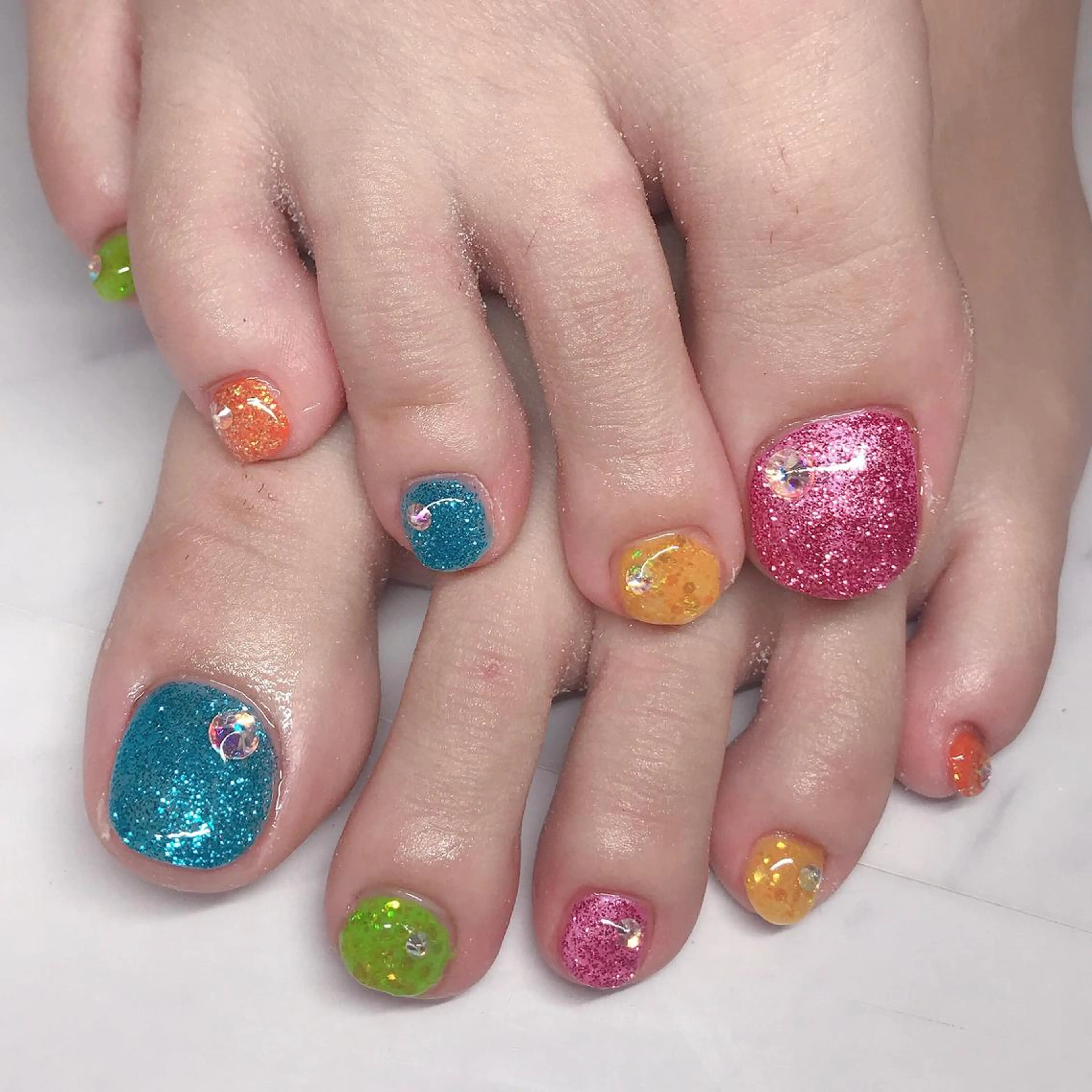 ネイル フットネイル . yuimiのネイルデザイン