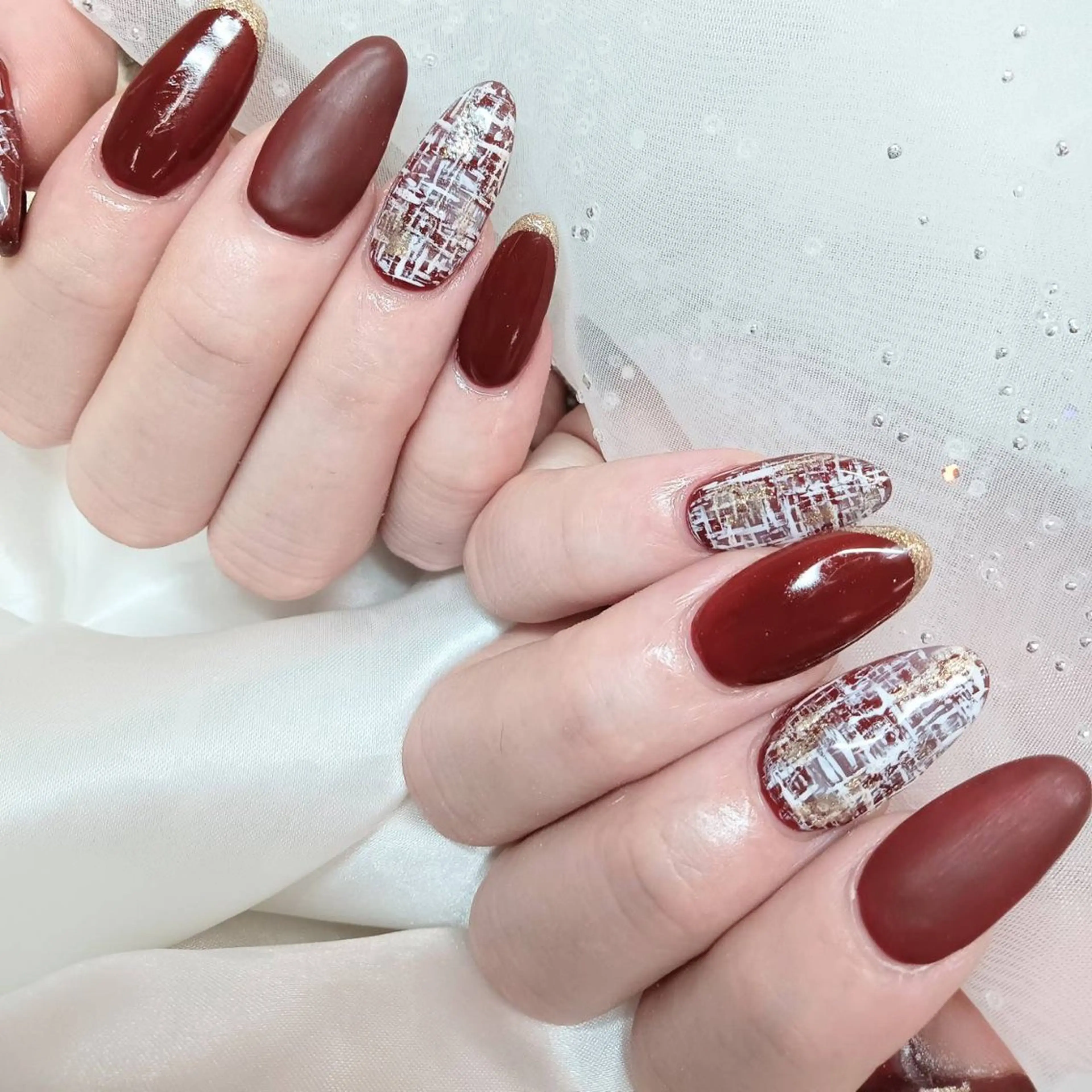 ネイル ハンドネイル 柘植 祐子のネイルデザイン