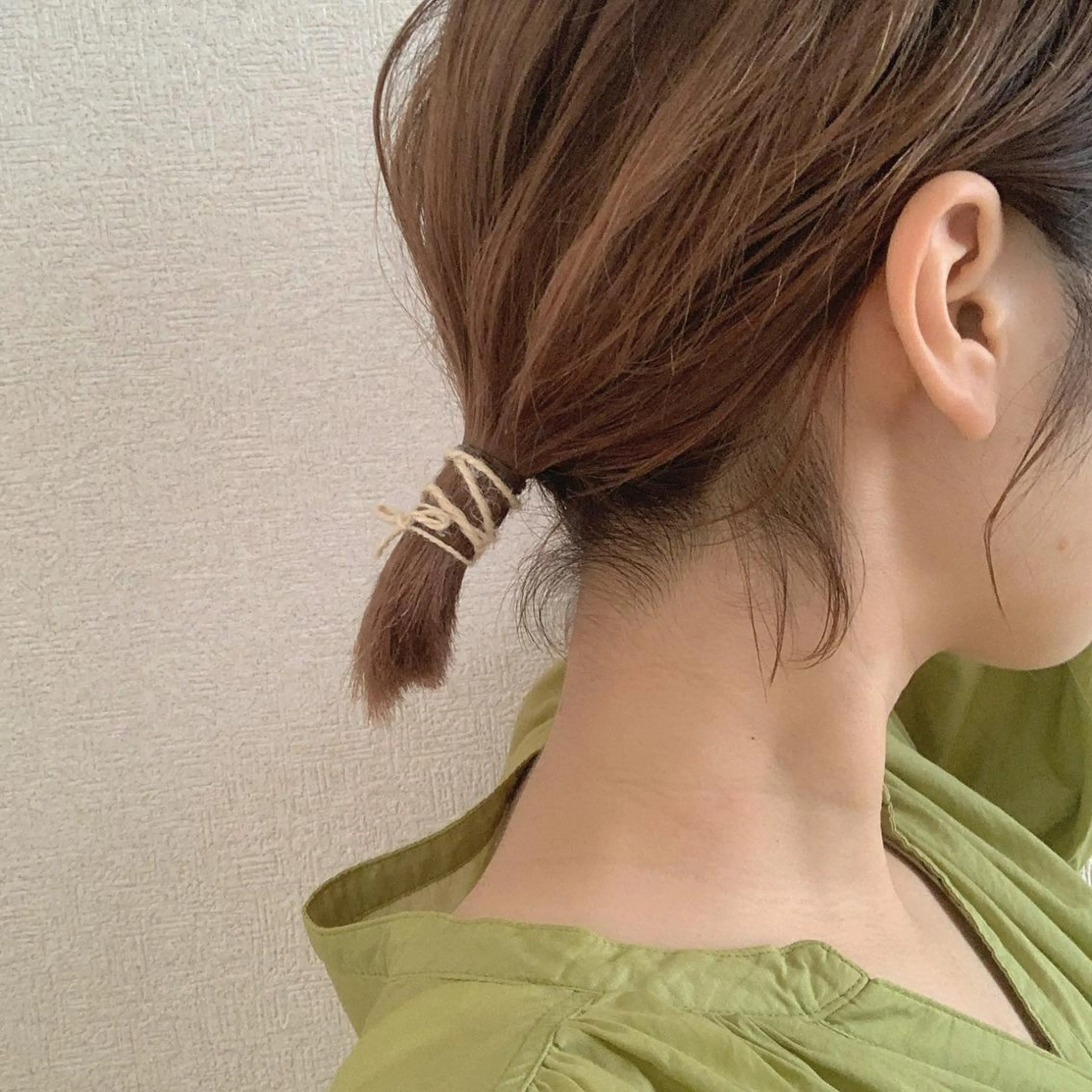 ショート カラー ヘアアレンジ トリートメント pu+on. nailworks所属・fuyumi / ニュアンスネイルのネイルデザイン