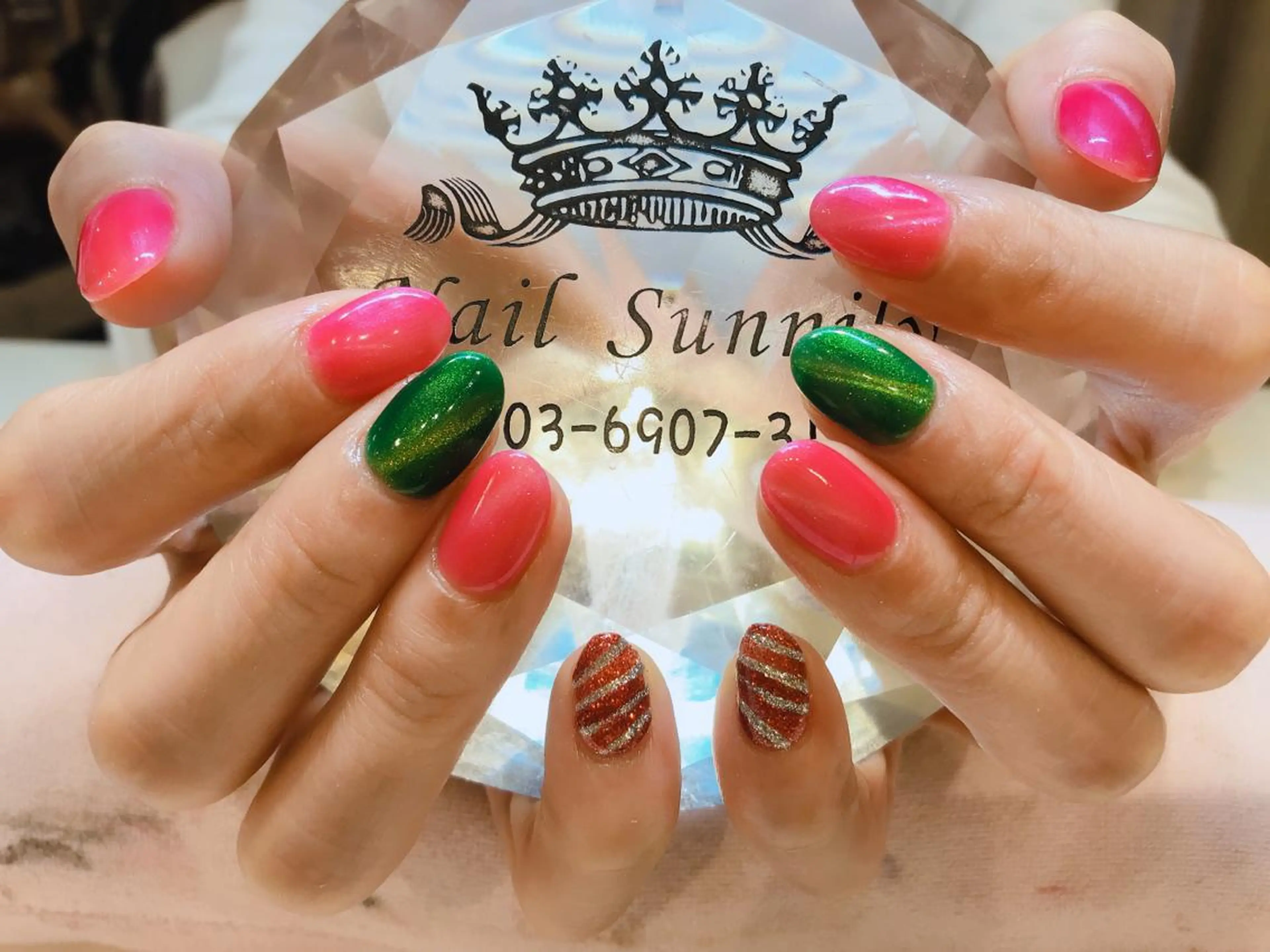 ネイル 長さだし専門店 M2　rikaのネイルデザイン