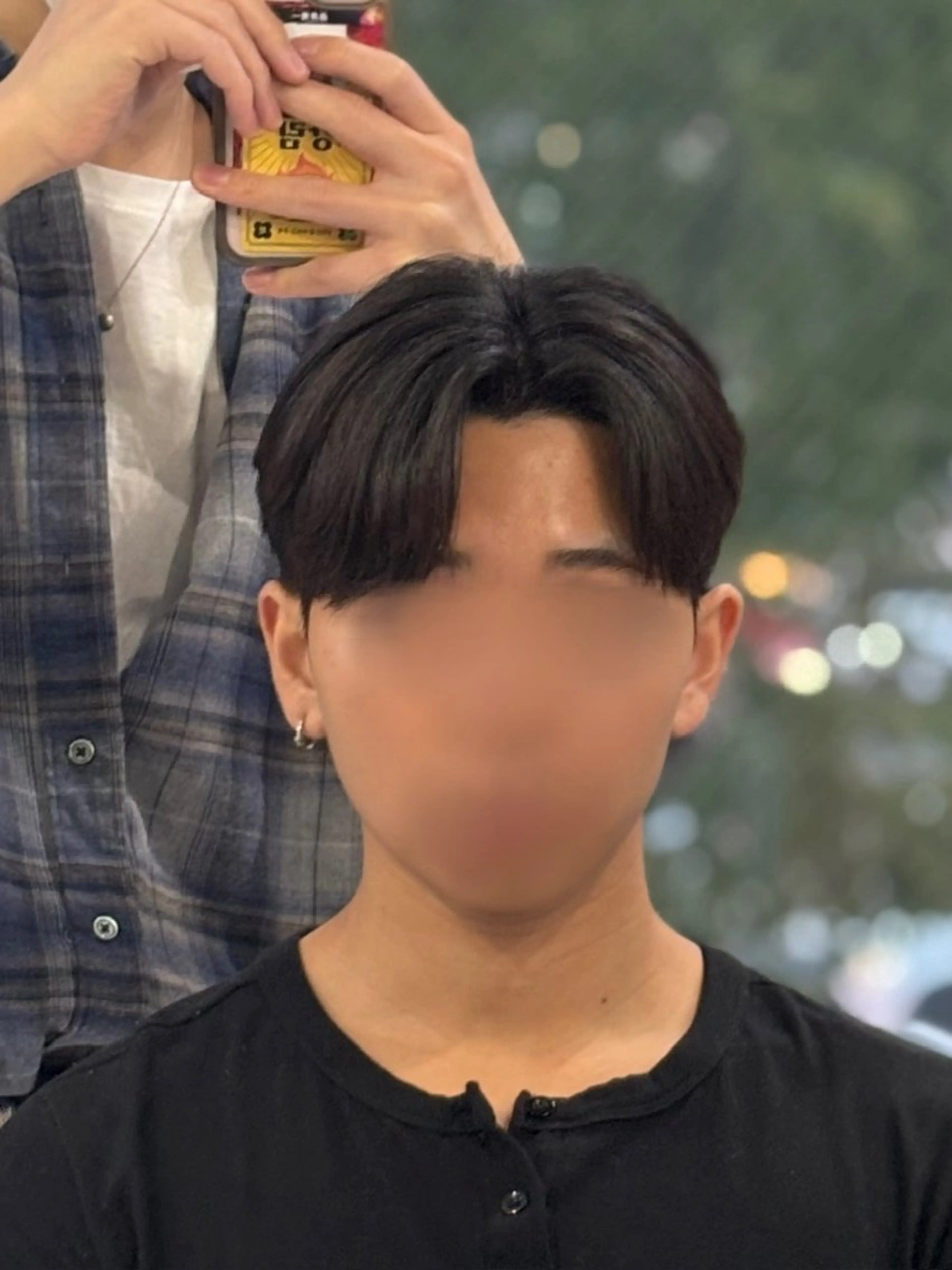 ショート パーマ メンズ カット 縮毛矯正 トリートメント 韓国メンズヘア/ ダウンパーマ/歩夢のヘアスタイル