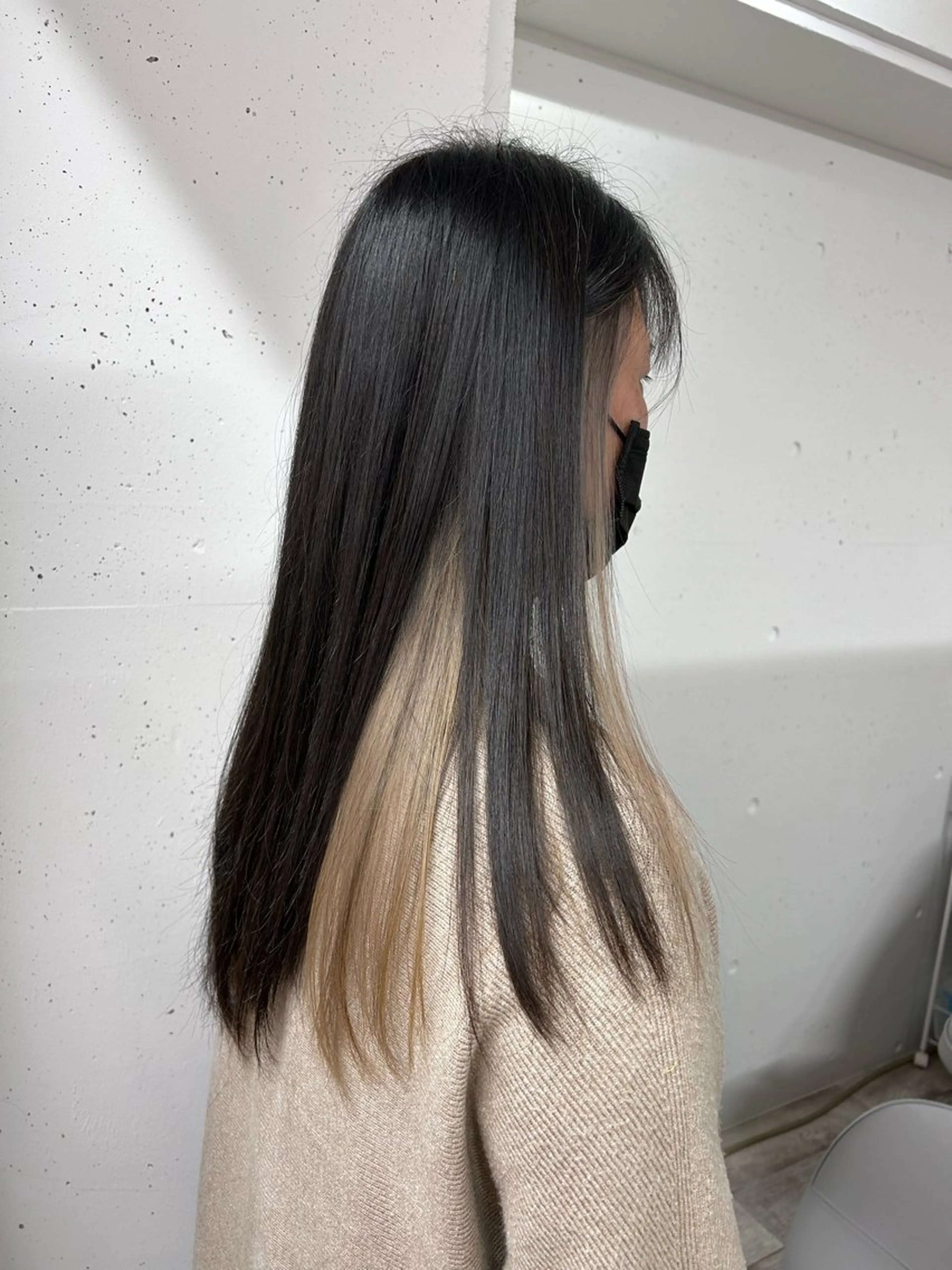 ロング カラー グレージュ ミルミー美容室所属・🦄💒💓齎藤 七海子🦄💒💓のマツエク・マツパデザイン