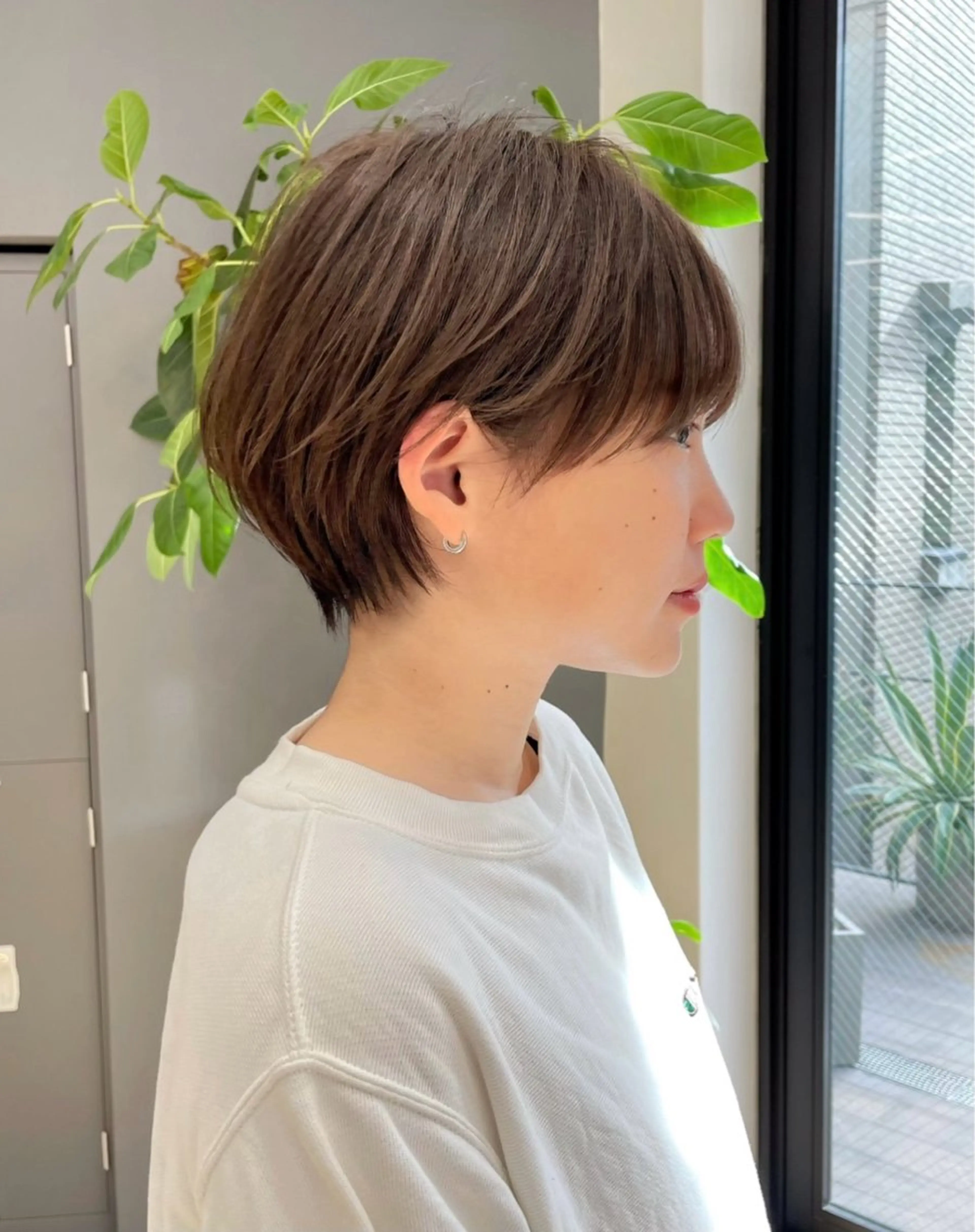 ショート 重里 瑠花のヘアスタイル