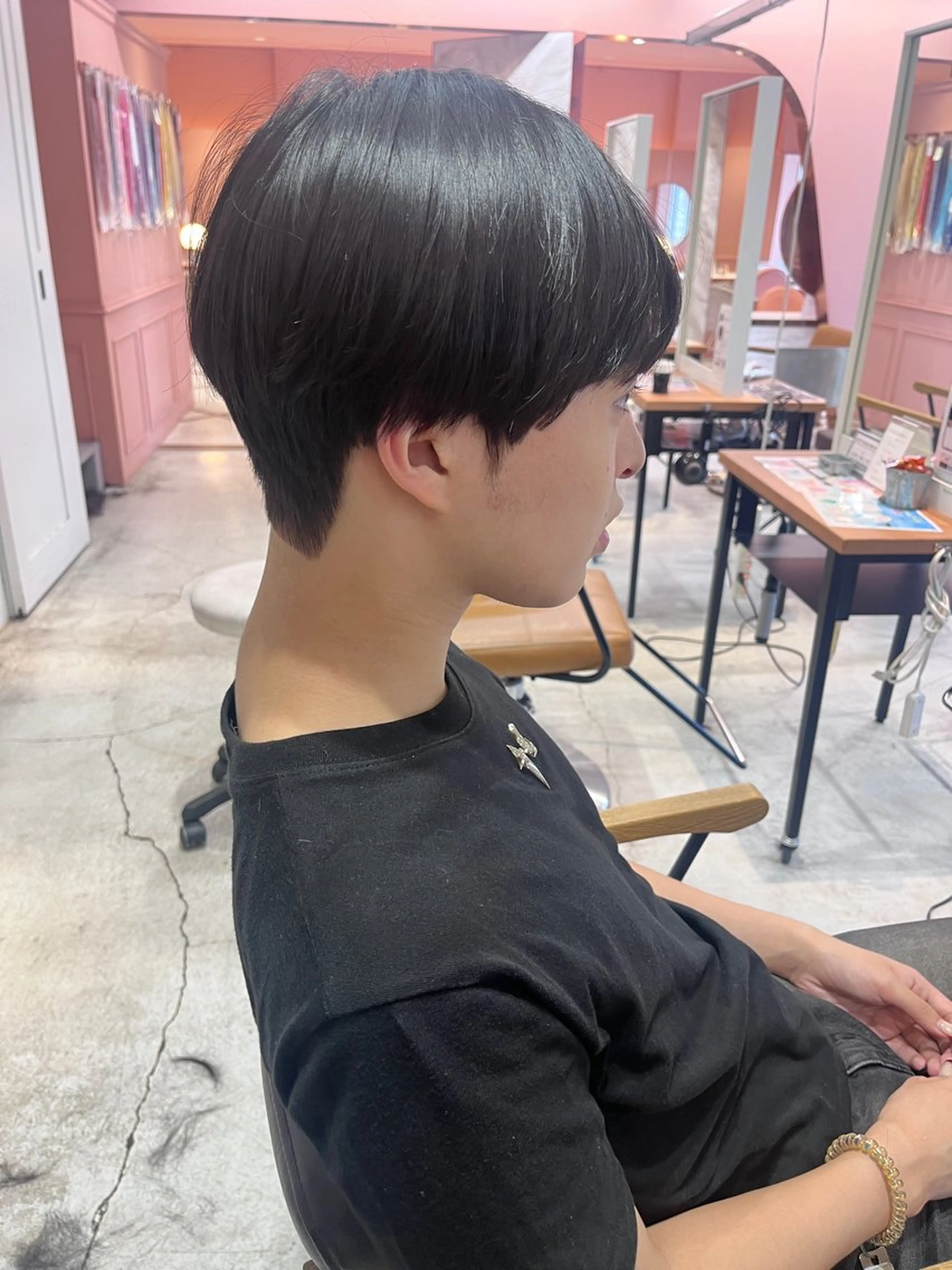 メンズ カット 大阪韓国メンズ特化 LUNAのヘアスタイル