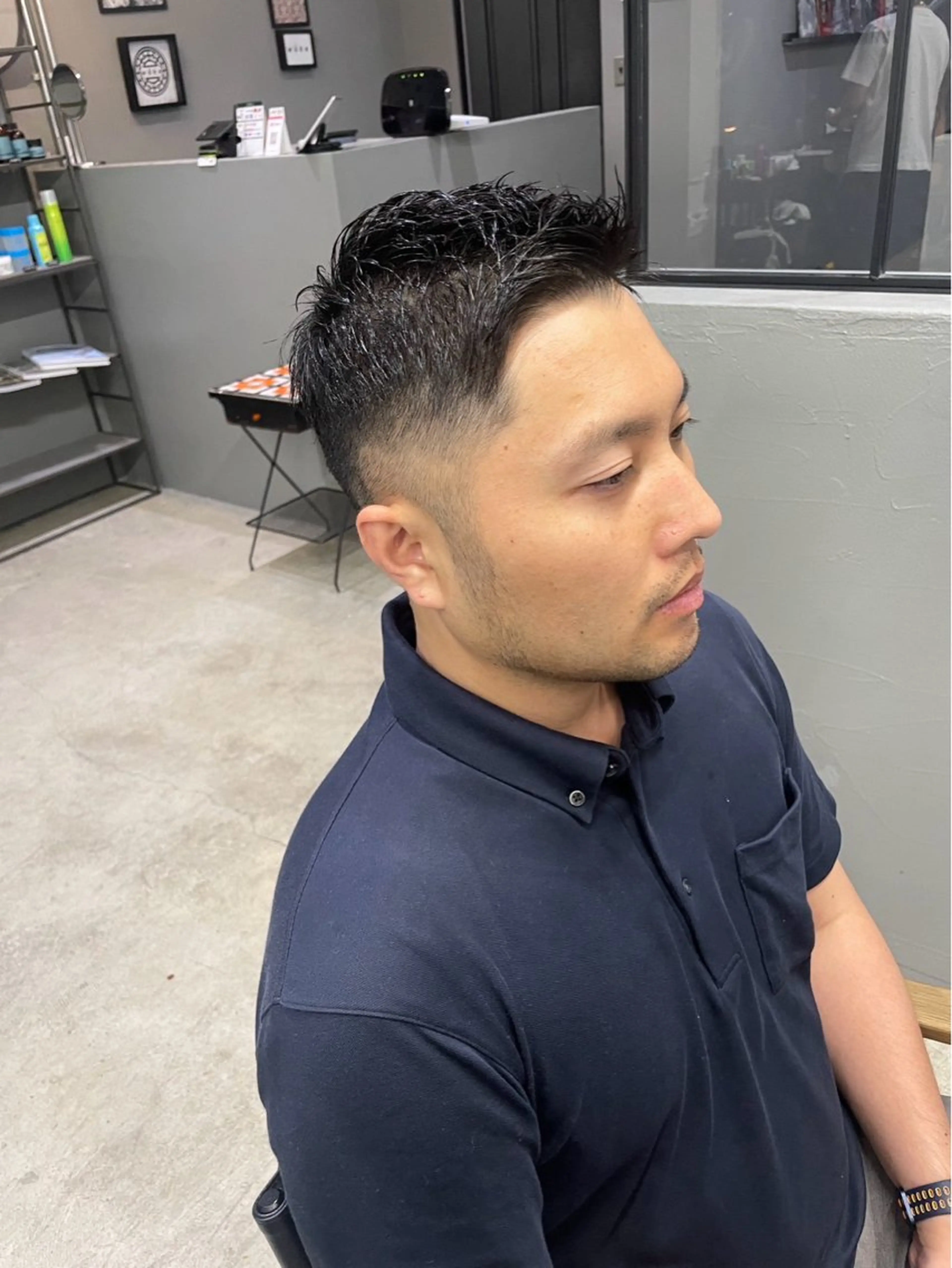 ショート メンズ メンズ専門サロン wokeのヘアスタイル