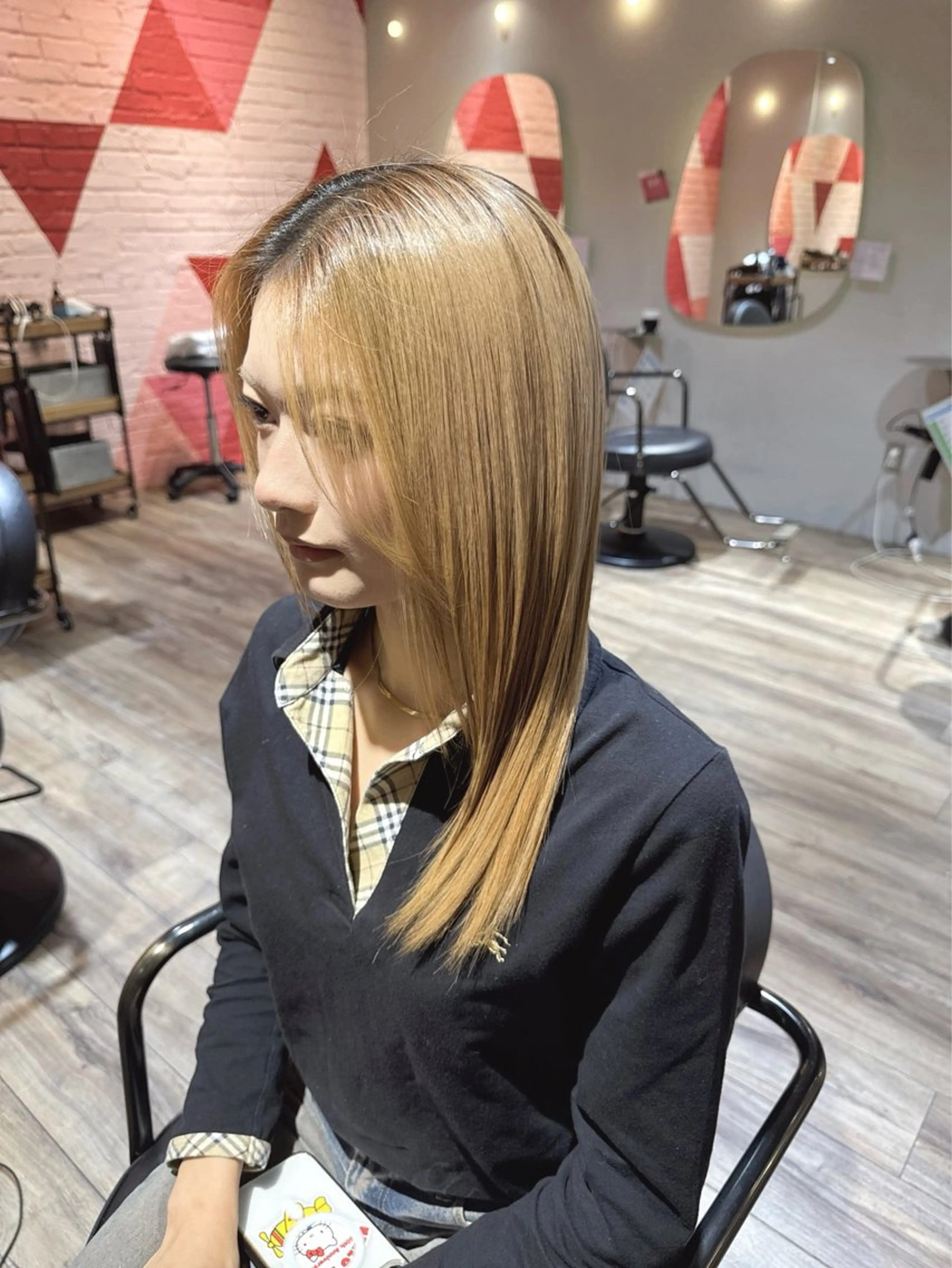 セミロング トリートメント 【天満1艶髪】潤艶/ 髪質改善🌹釣本竜哉のヘアスタイル