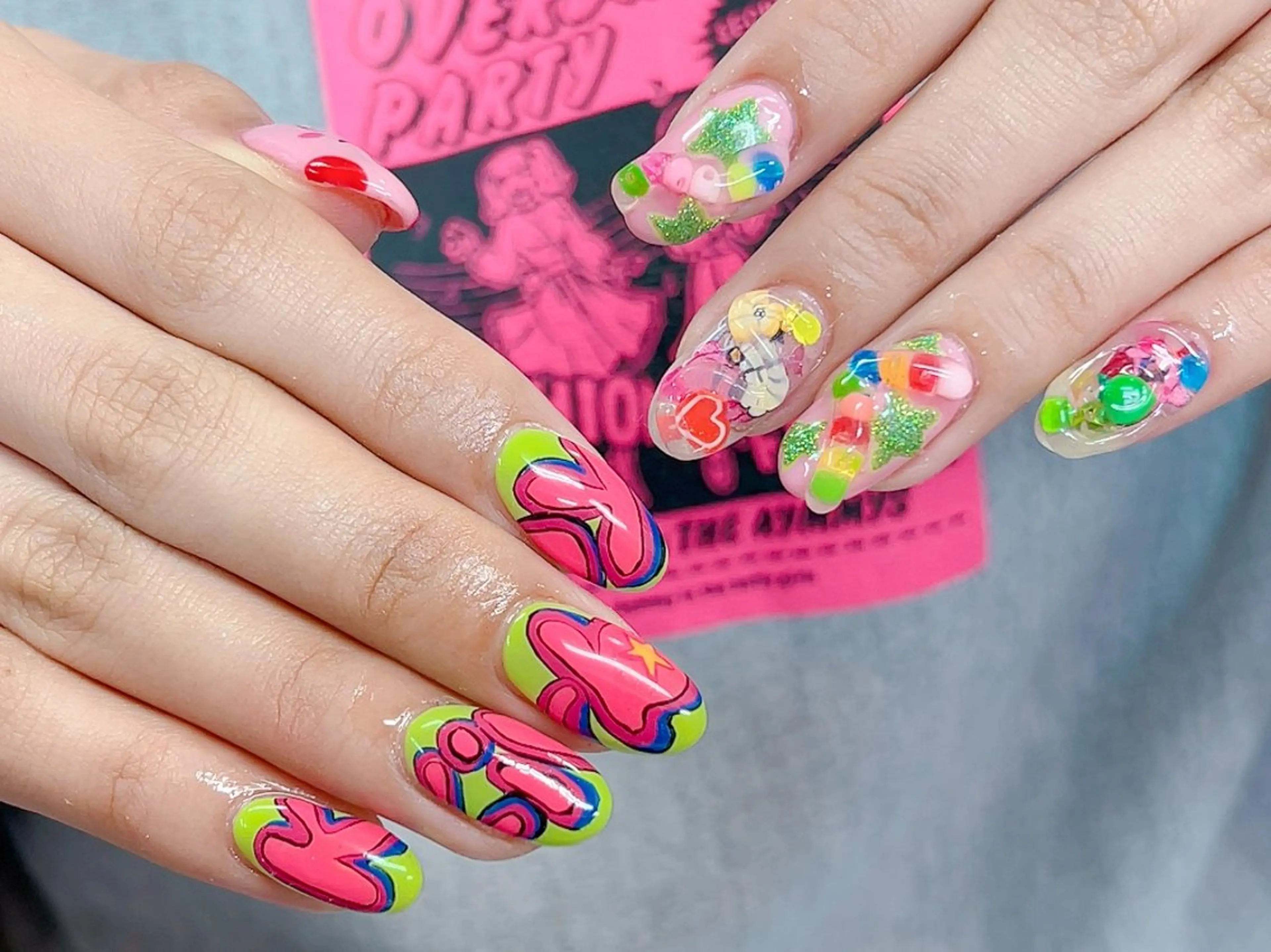 ネイル ハンドネイル Nail Atelier IamI所属・アイアムアイ 大村磨衣のネイルデザイン