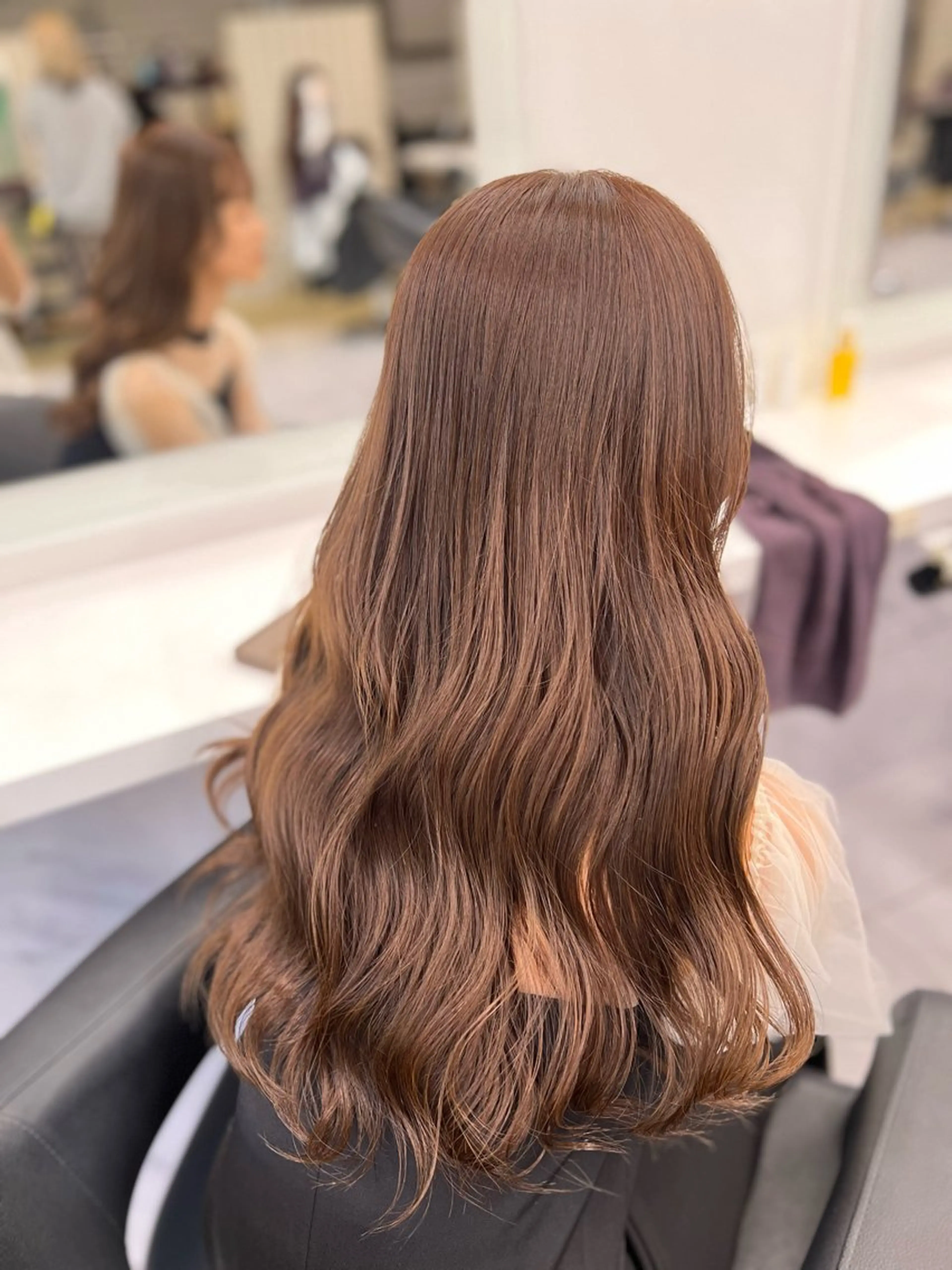 【🤍期間限定特別価格🤍】低ダメージで大人っぽベージュ🤍ブリーチなしダブルカラー🤍+メンテナンスカット‪✂︎‬の写真
