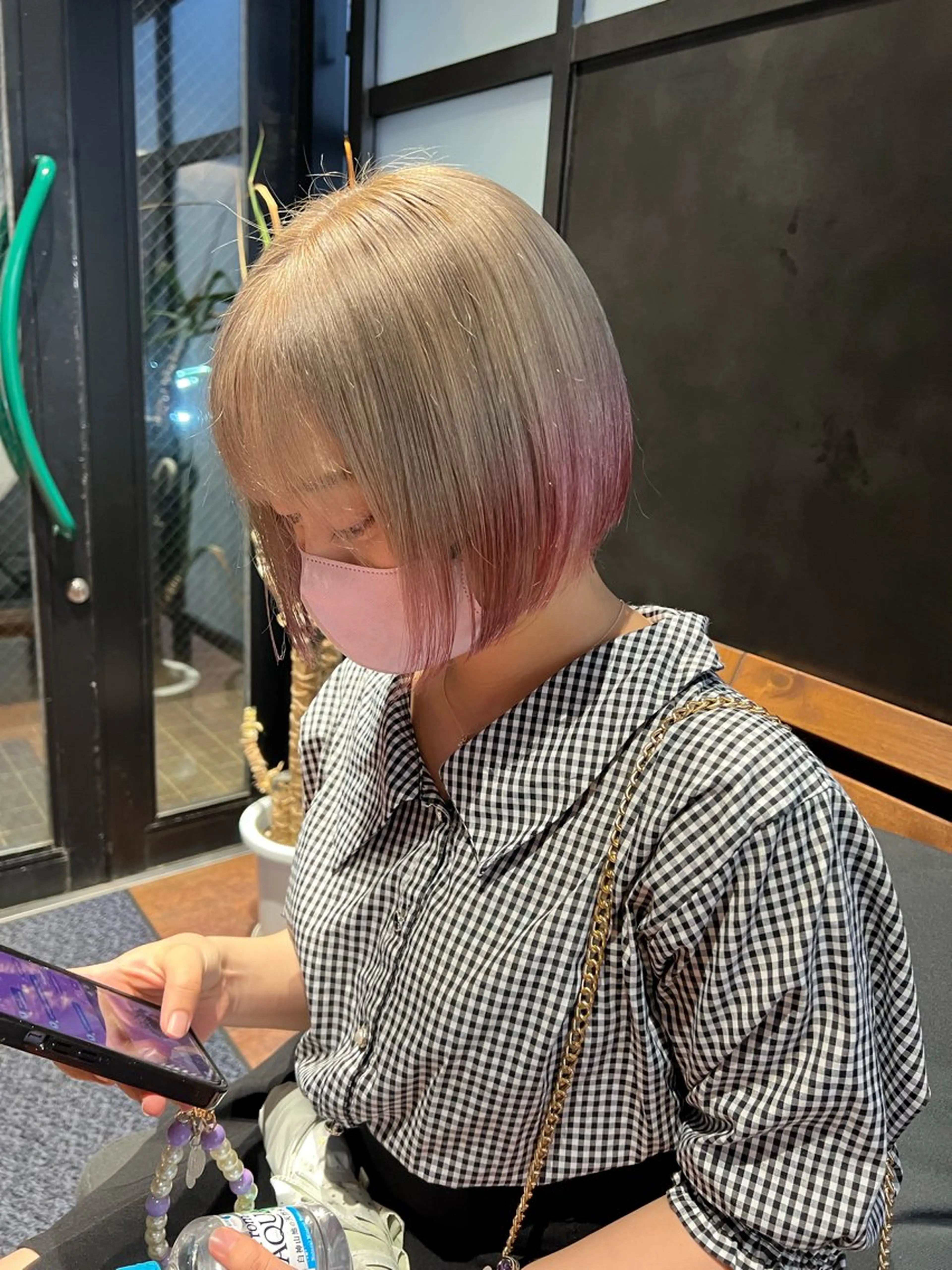 カラー newi TATSUのヘアスタイル