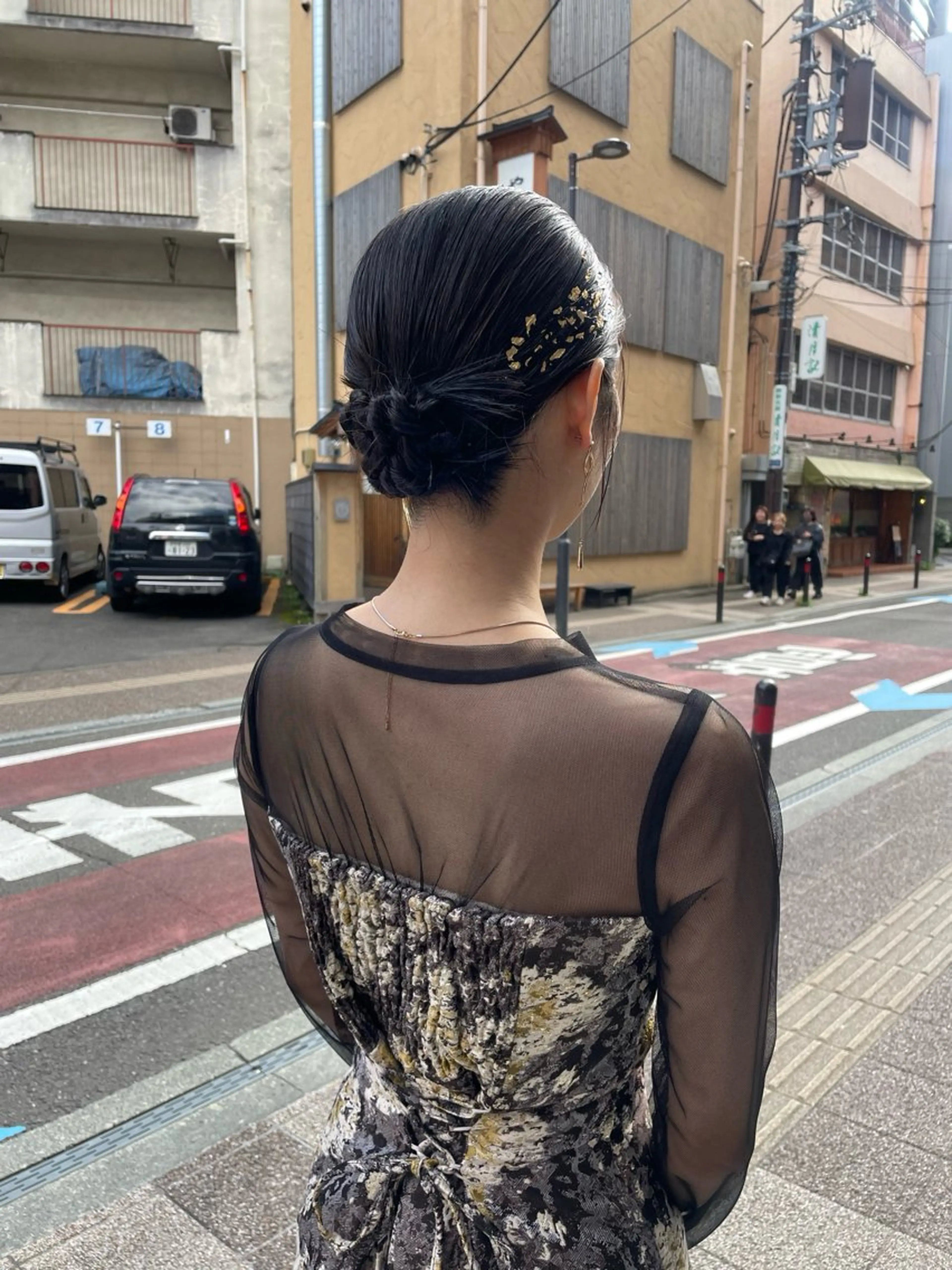 ミディアム 渥美 怜子のヘアスタイル