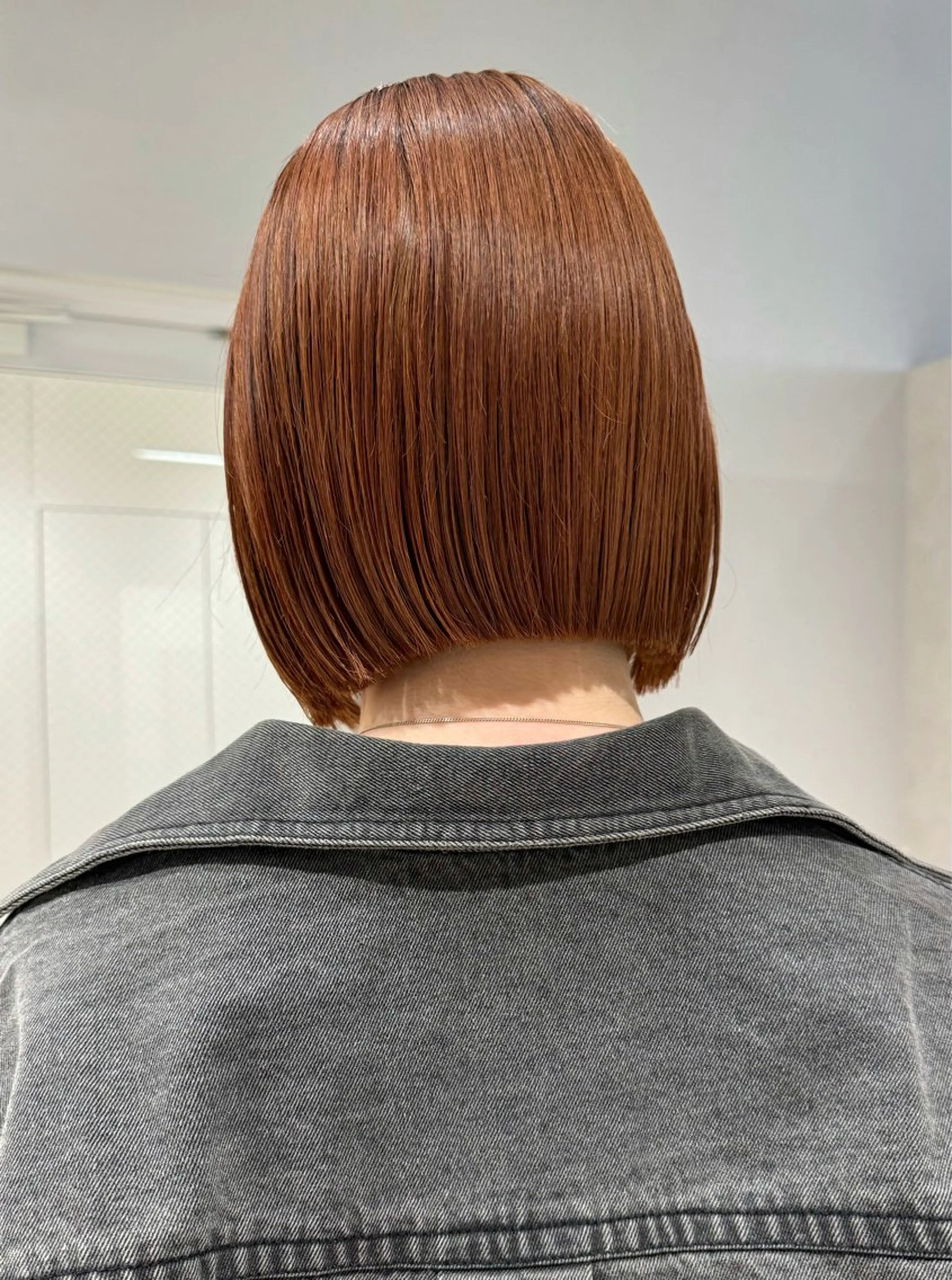 ショート ボブ カット ヘアカラー 透明感カラー✴︎ SAYAKAのヘアスタイル