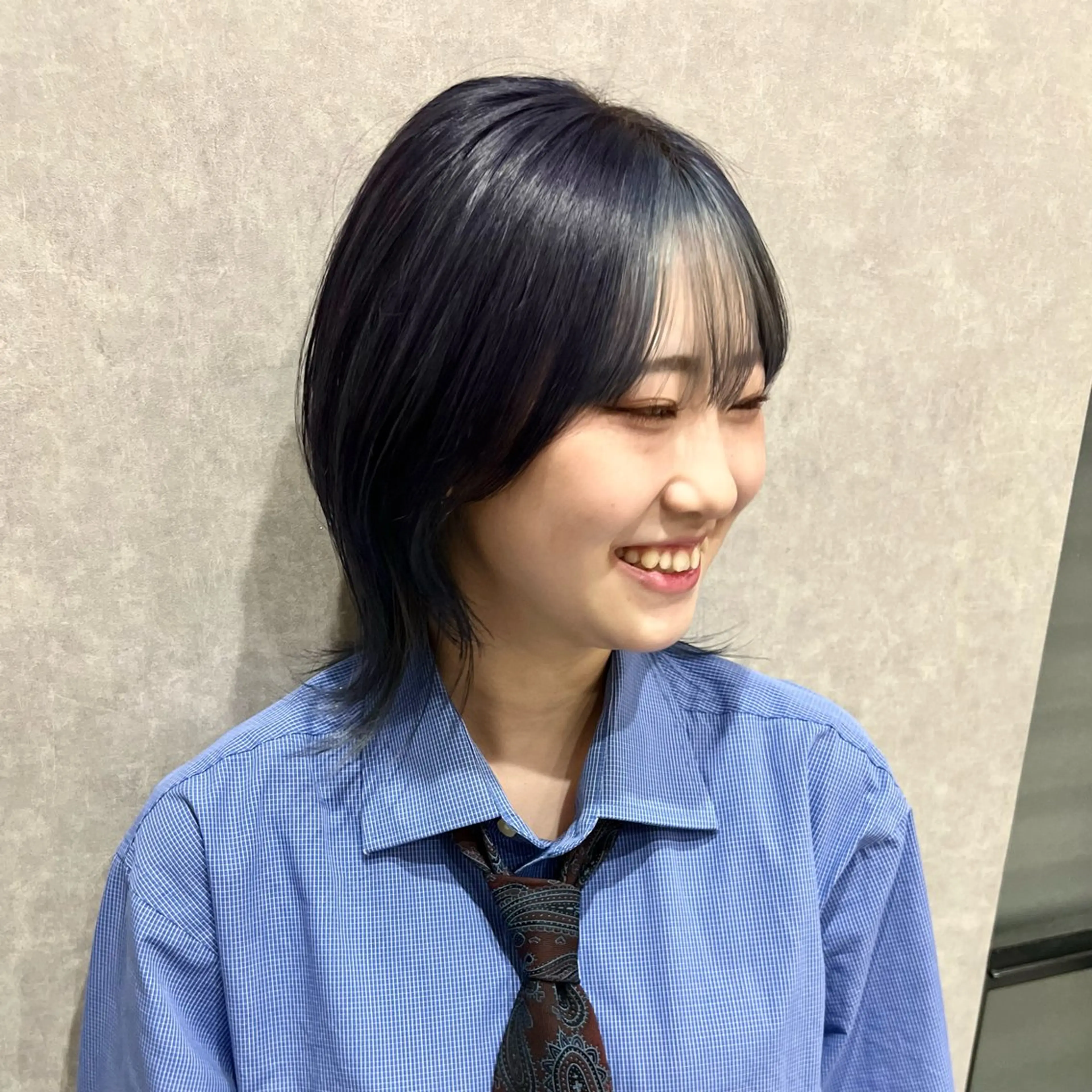 ミディアム ヘアカラー SEE-SAW / LOBBY Rionのヘアスタイル