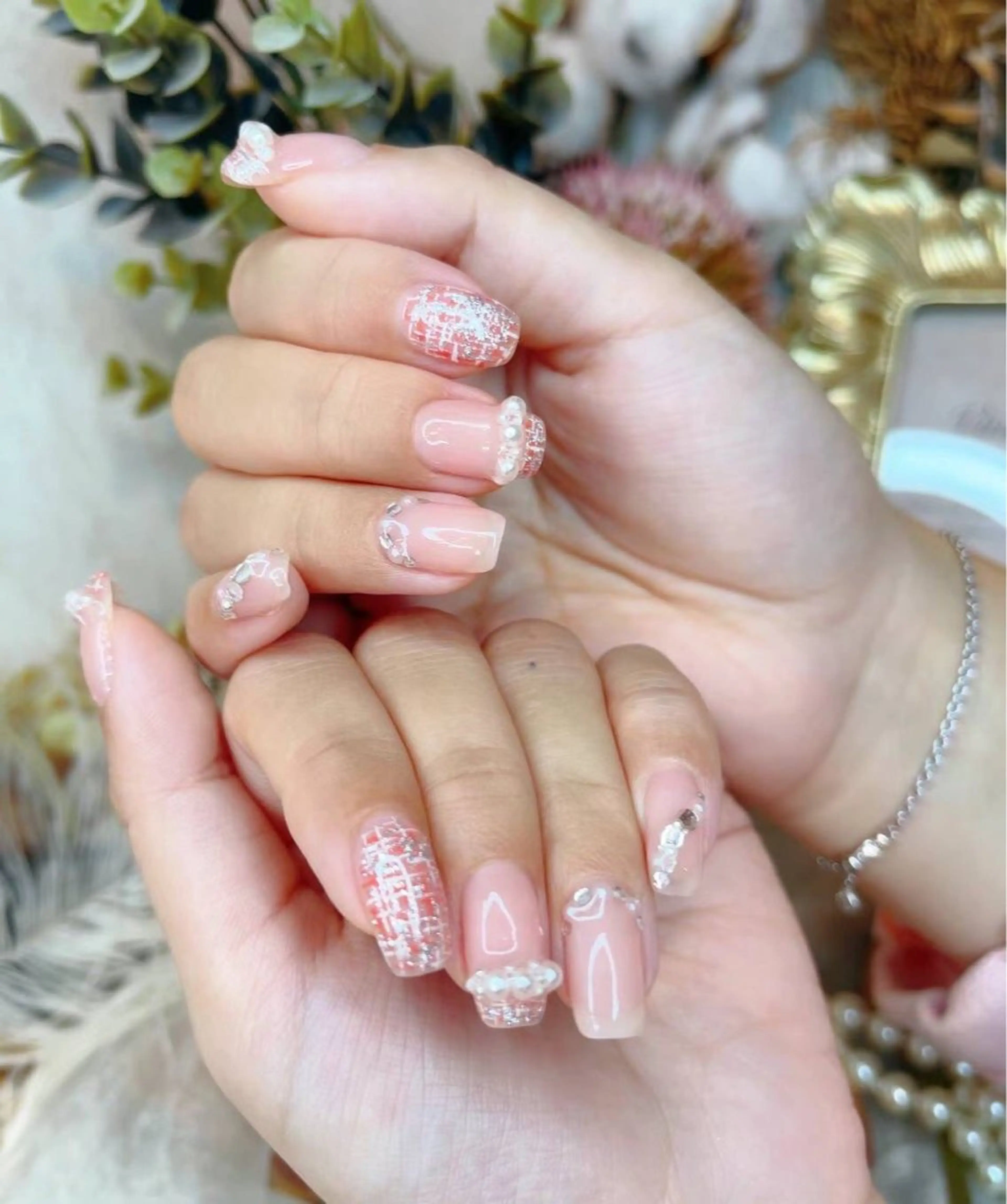ネイル アートネイル フラワーネイル フットネイル ジェルネイル キラキラネイル Babarla　Nail　Salon所属・babarla Nailのネイルデザイン
