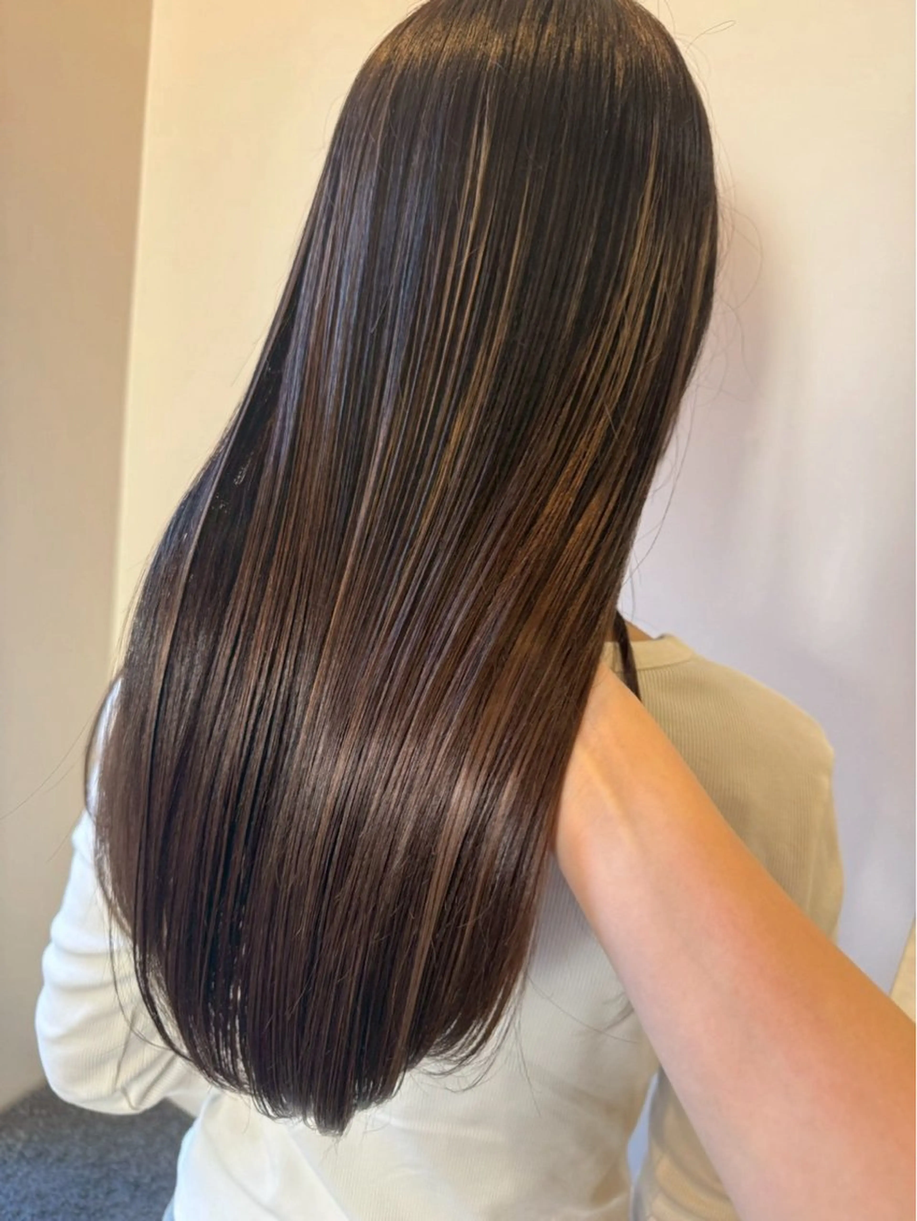 ロング 縮毛矯正 rion🪽 /縮毛矯正のヘアスタイル