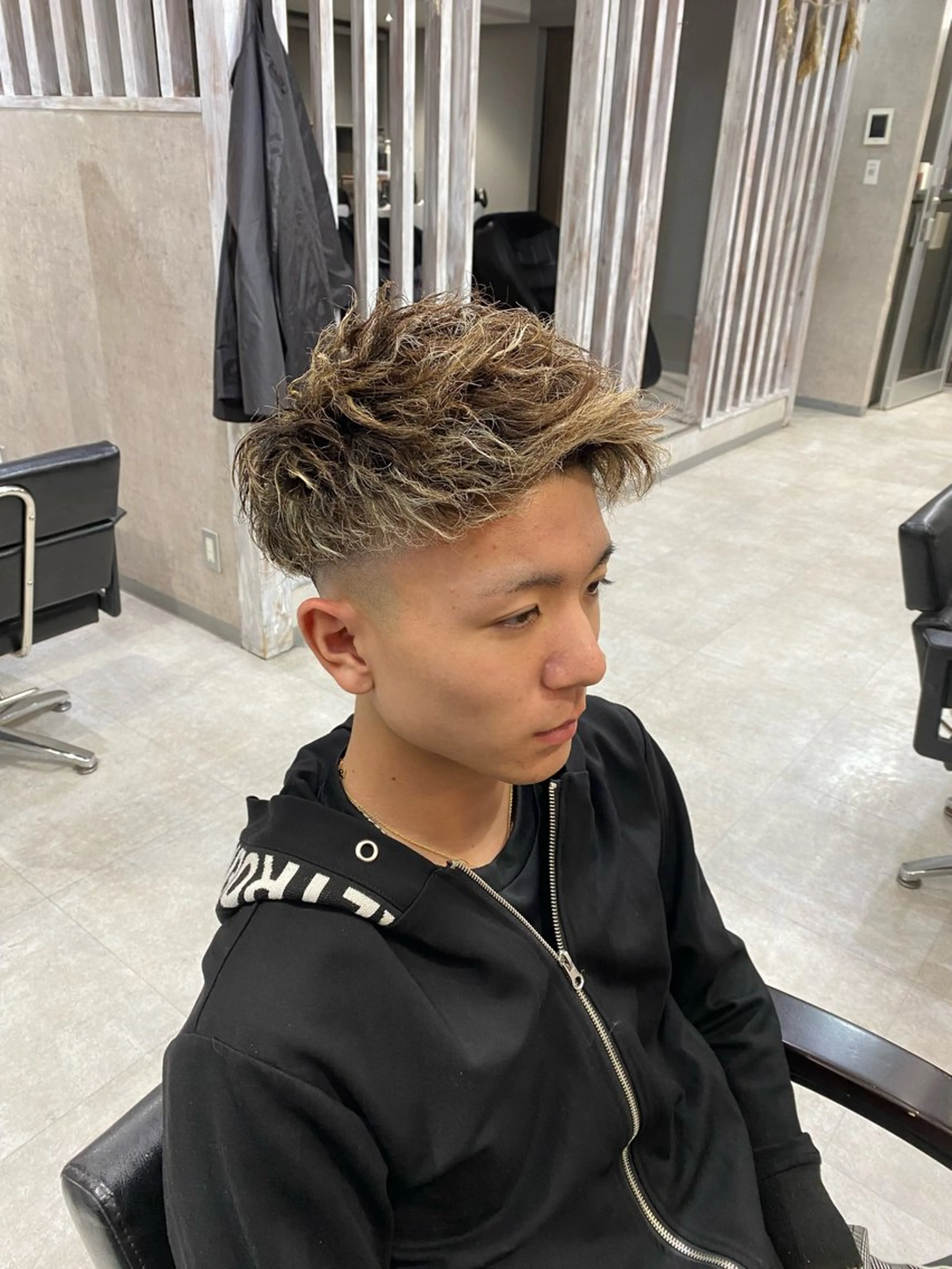 ショート カラー パーマ メンズ 🐉『メンズ美容師』 吉田龍星🐉のヘアスタイル