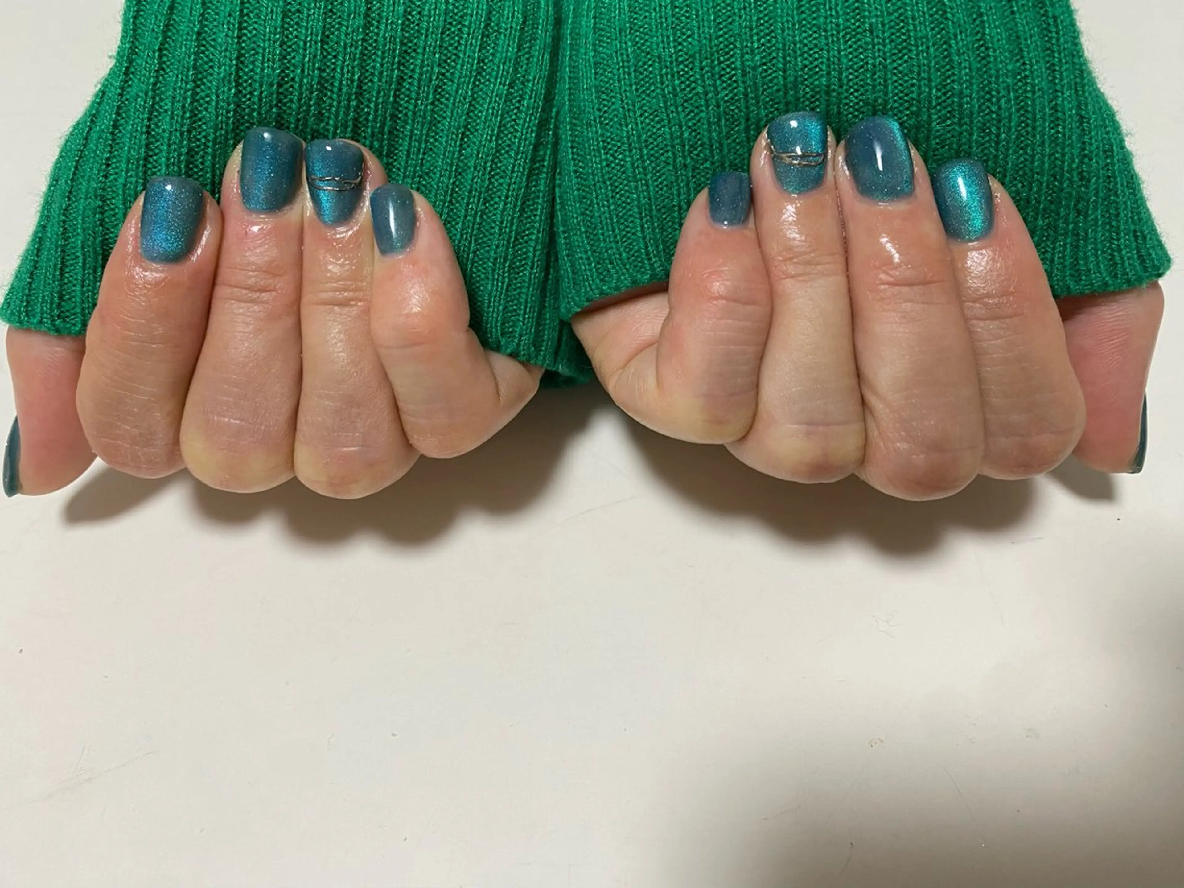 ネイル マグネットネイル Rela所属・あおい aoiのネイルデザイン