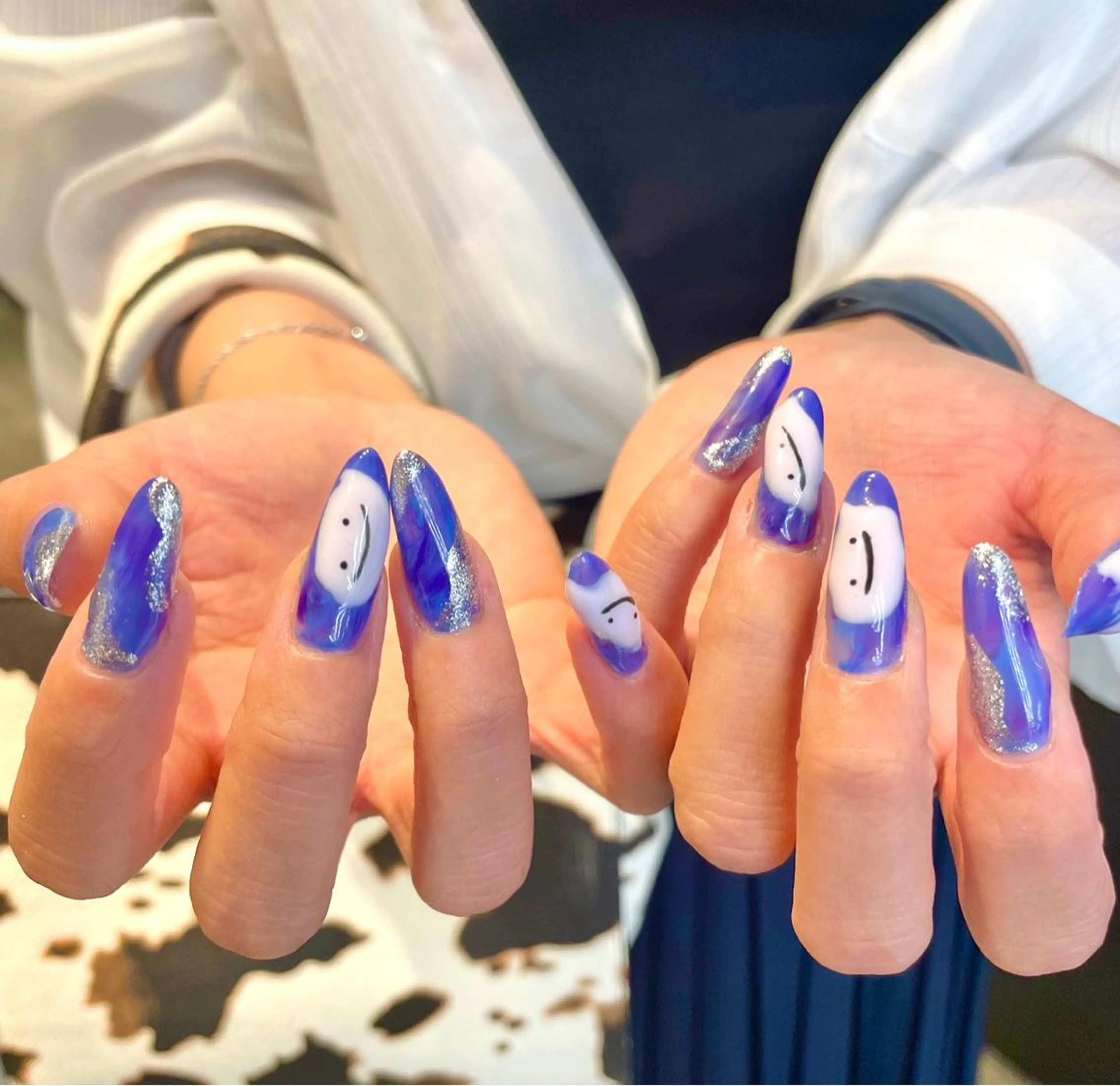 ネイル 🫧飛山琉桜/二条 ネイルアート/束感のマツエク・マツパデザイン