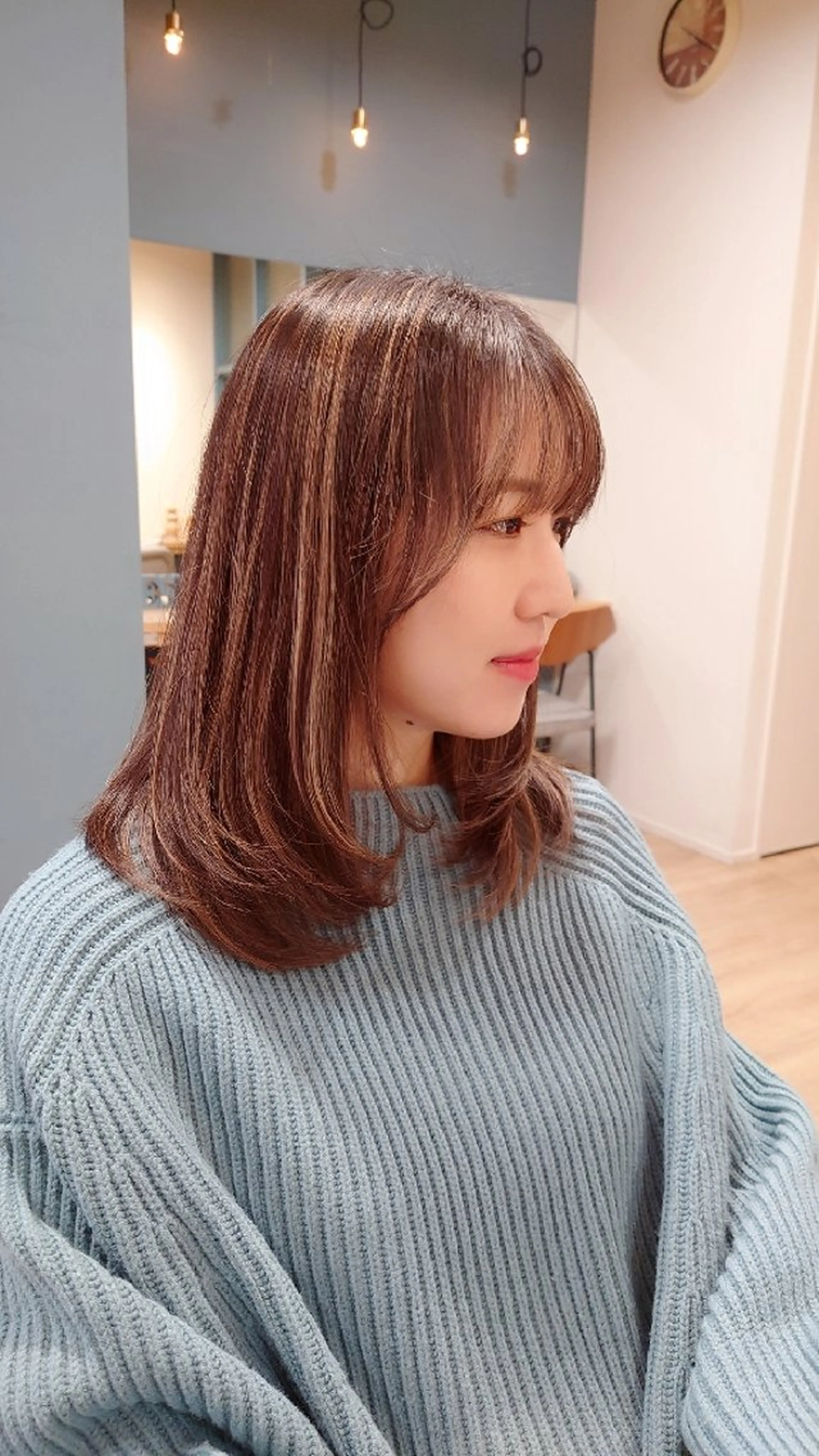 【2回目以降クーポン】メンテナンスカット+髪質に合わせたワンカラーの写真