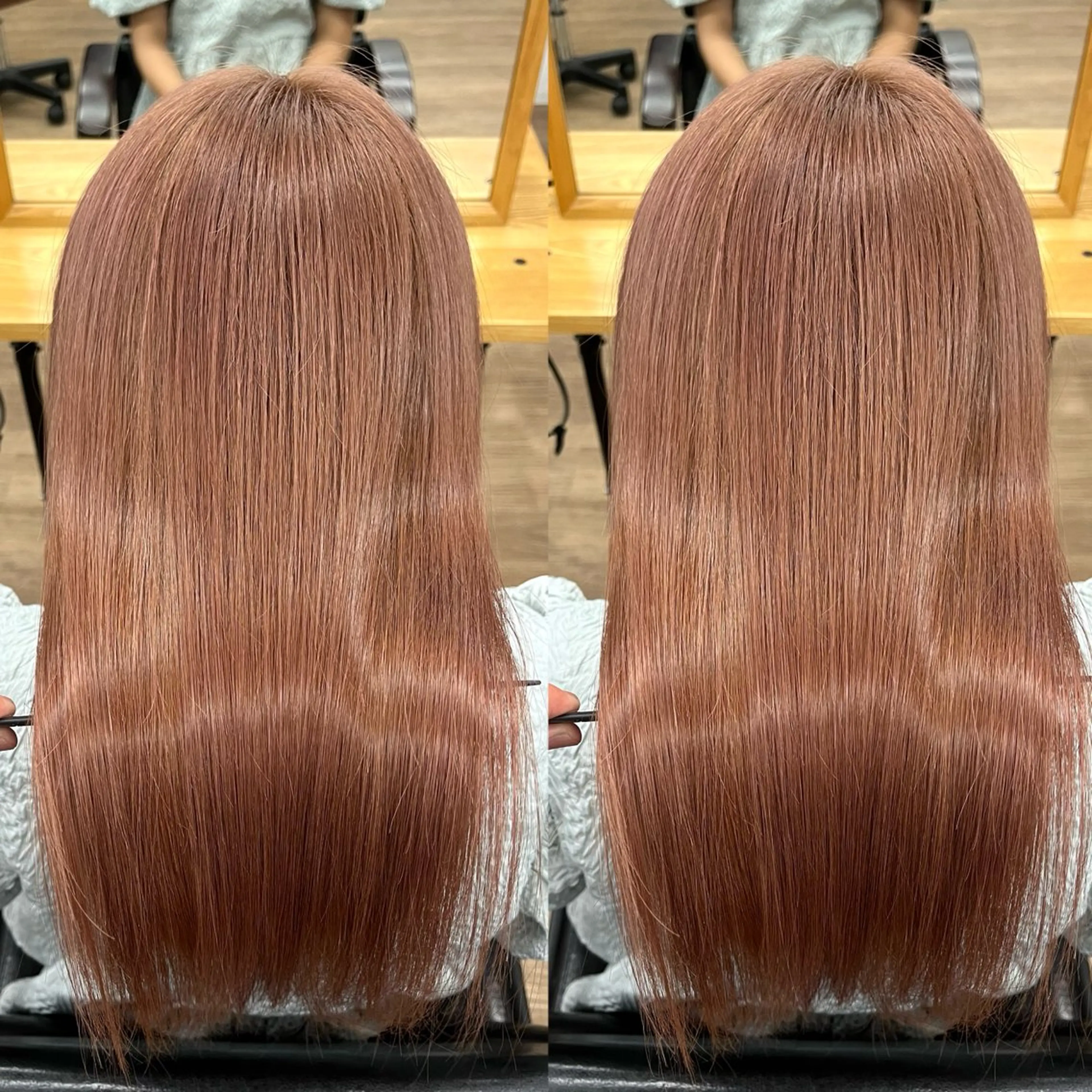 ロング カラー パーマ ヘアアレンジ メンズ ダブルカラー 顔周りカット 髪質改善 レイヤーカット トリートメント カット ヘアカラー トリートメント 💎髪質改善特化💎 RUITOのヘアスタイル