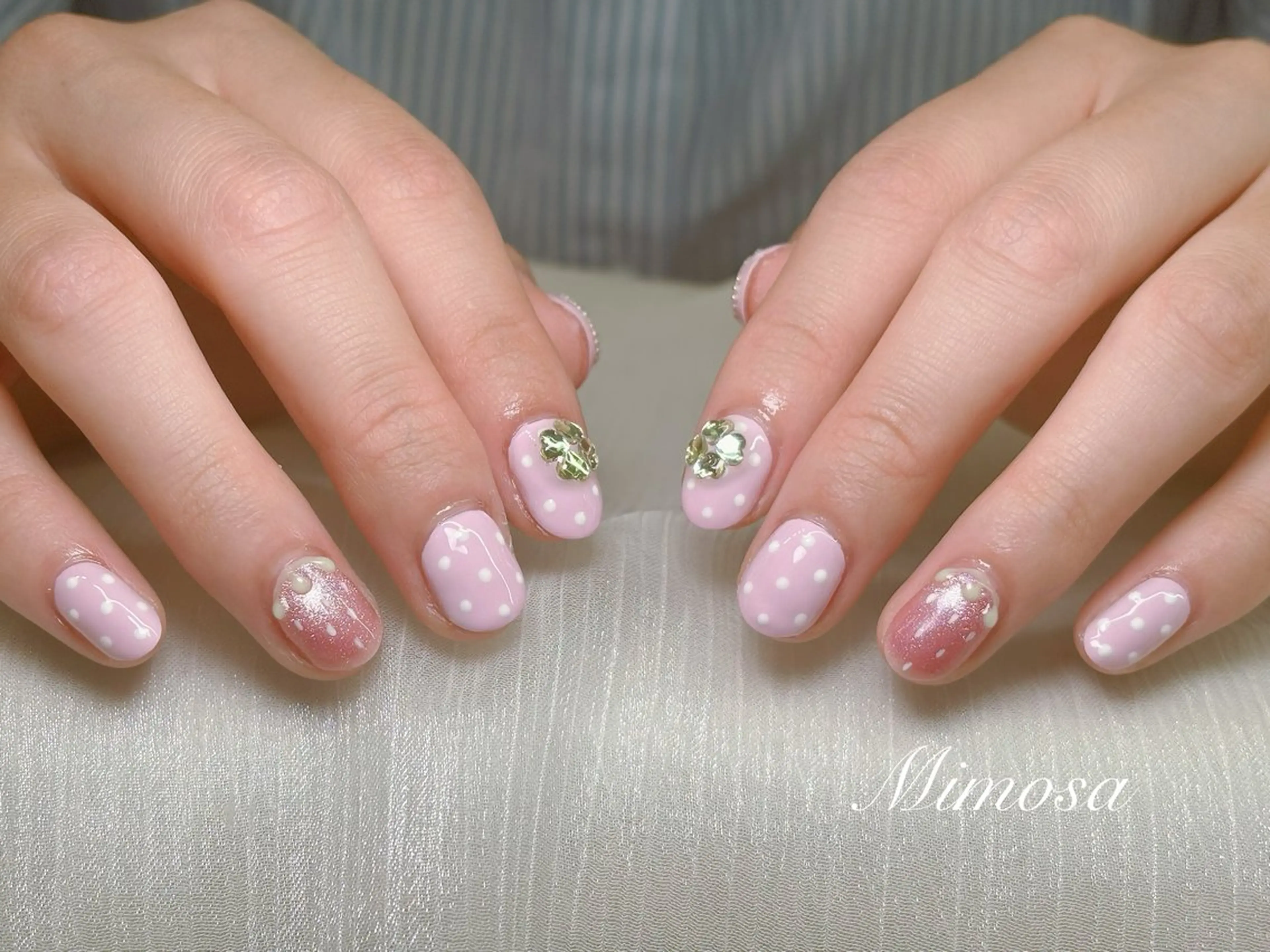 ネイル ハンドネイル 🫧Mimosa 吉祥寺のネイルデザイン