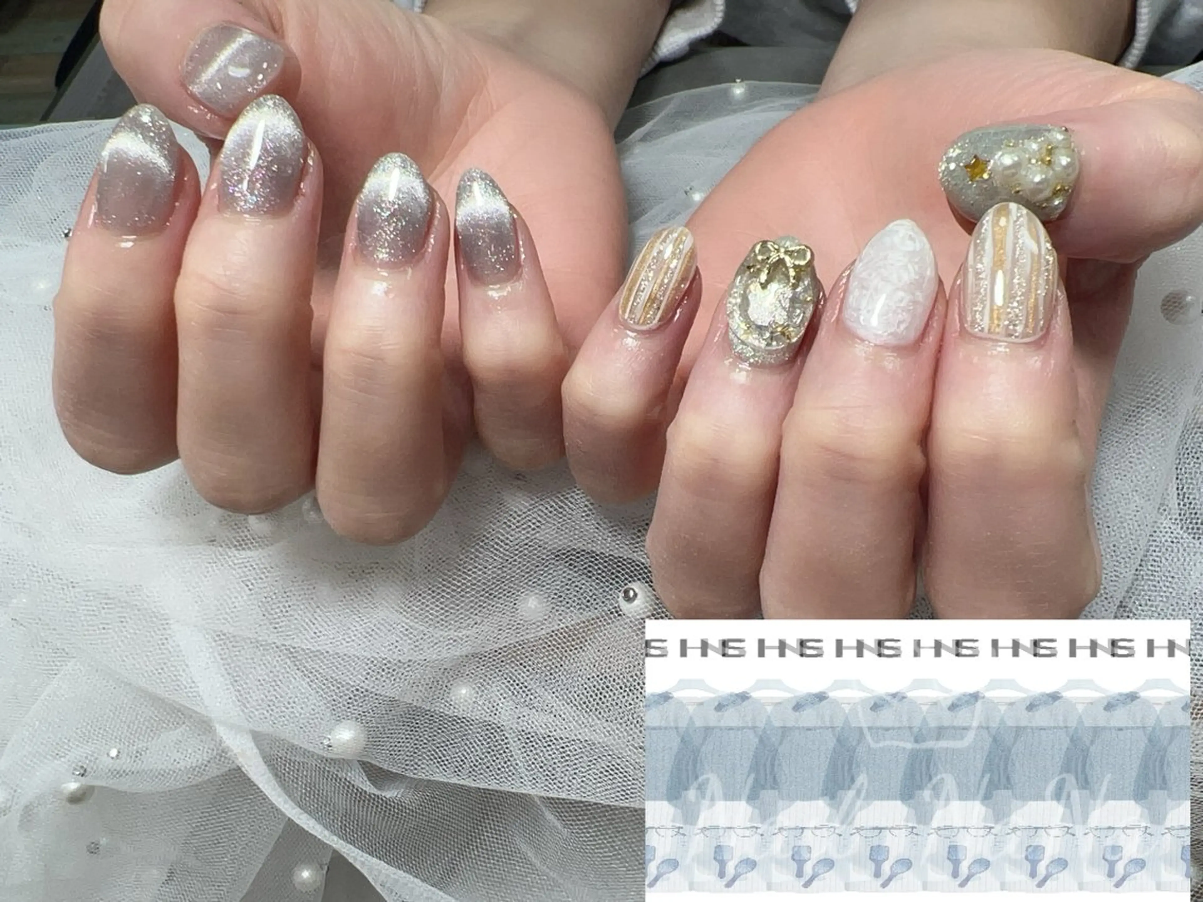 ネイル 冬ネイル クリスマス ハンドネイル Nail NaNaのネイルデザイン