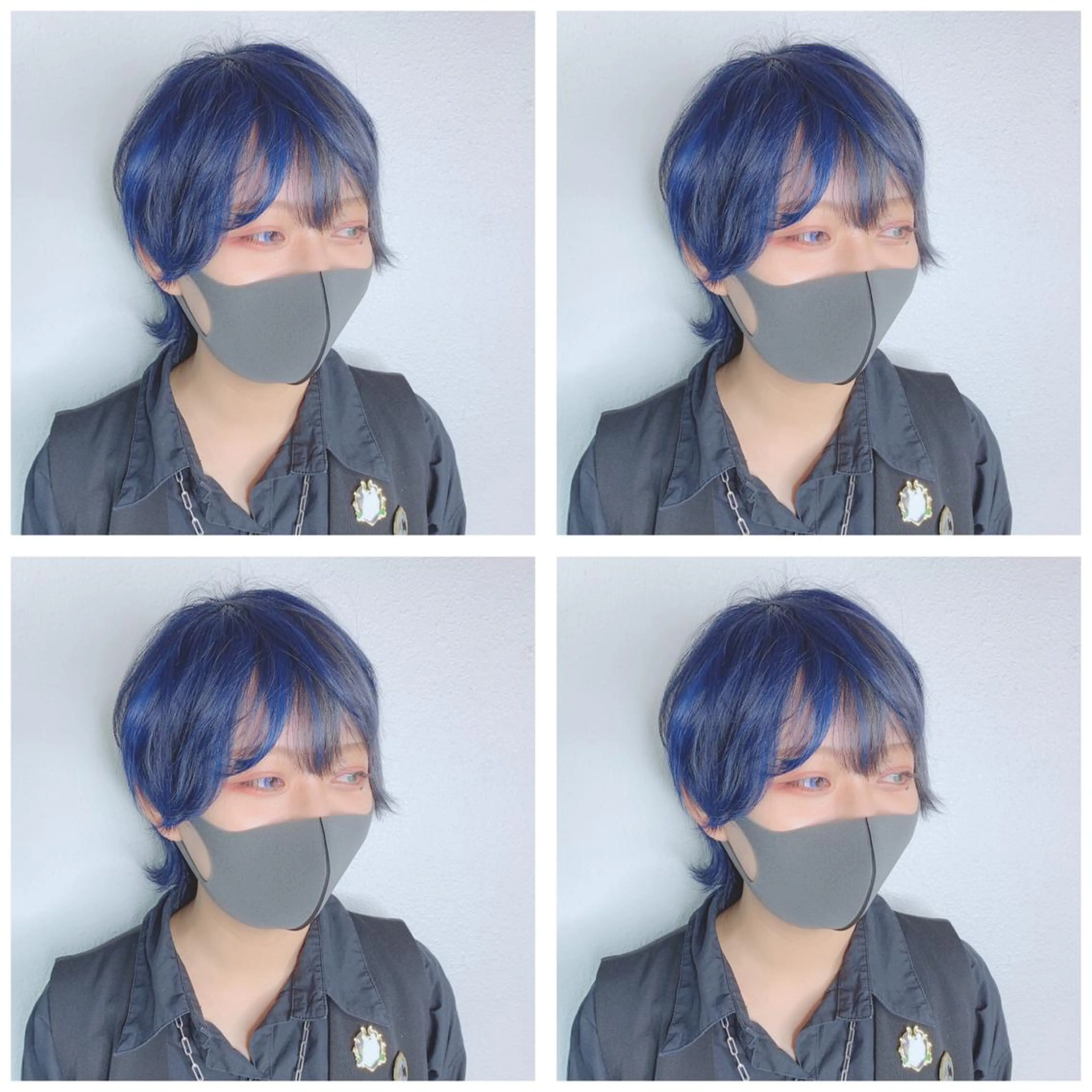 ミディアム カラー ヘアカラー トリートメント 似合わせ/ブリーチ カラー.岡田友仁のヘアスタイル