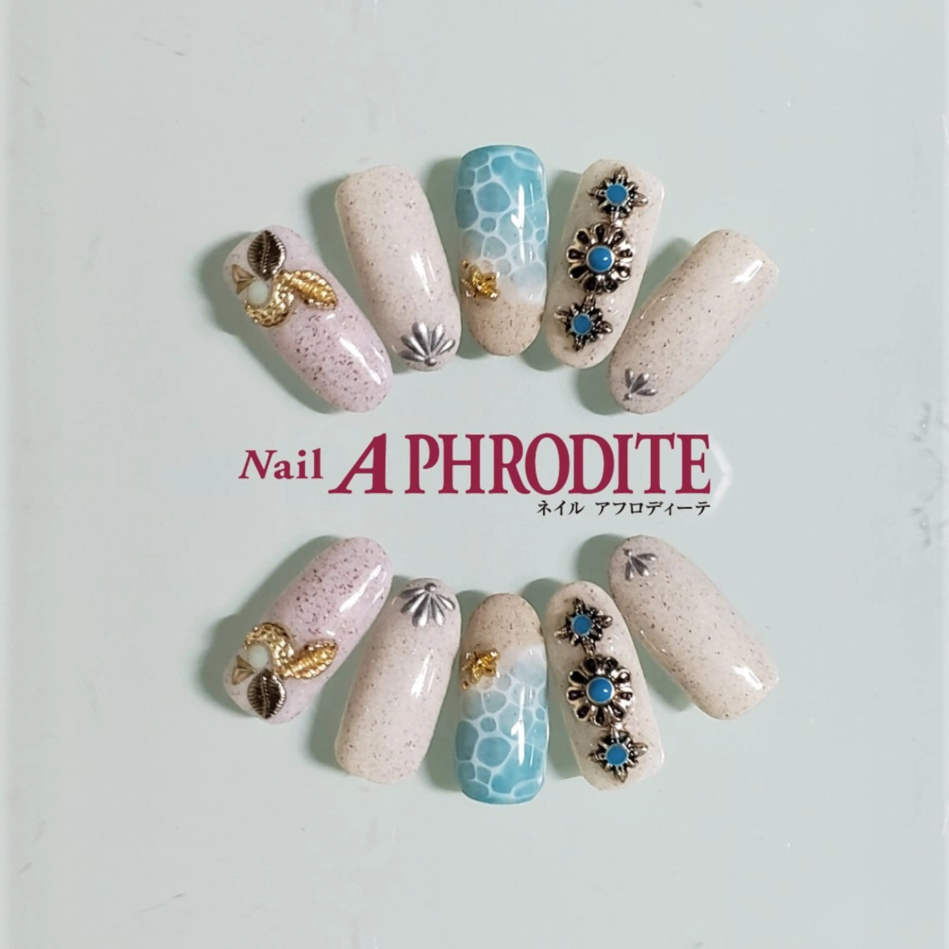 ネイル ジェルネイル ニュアンスネイル スカルプネイル ソフトジェル ネイルチップ ハンドネイル Nail  Aphroditeのネイルデザイン