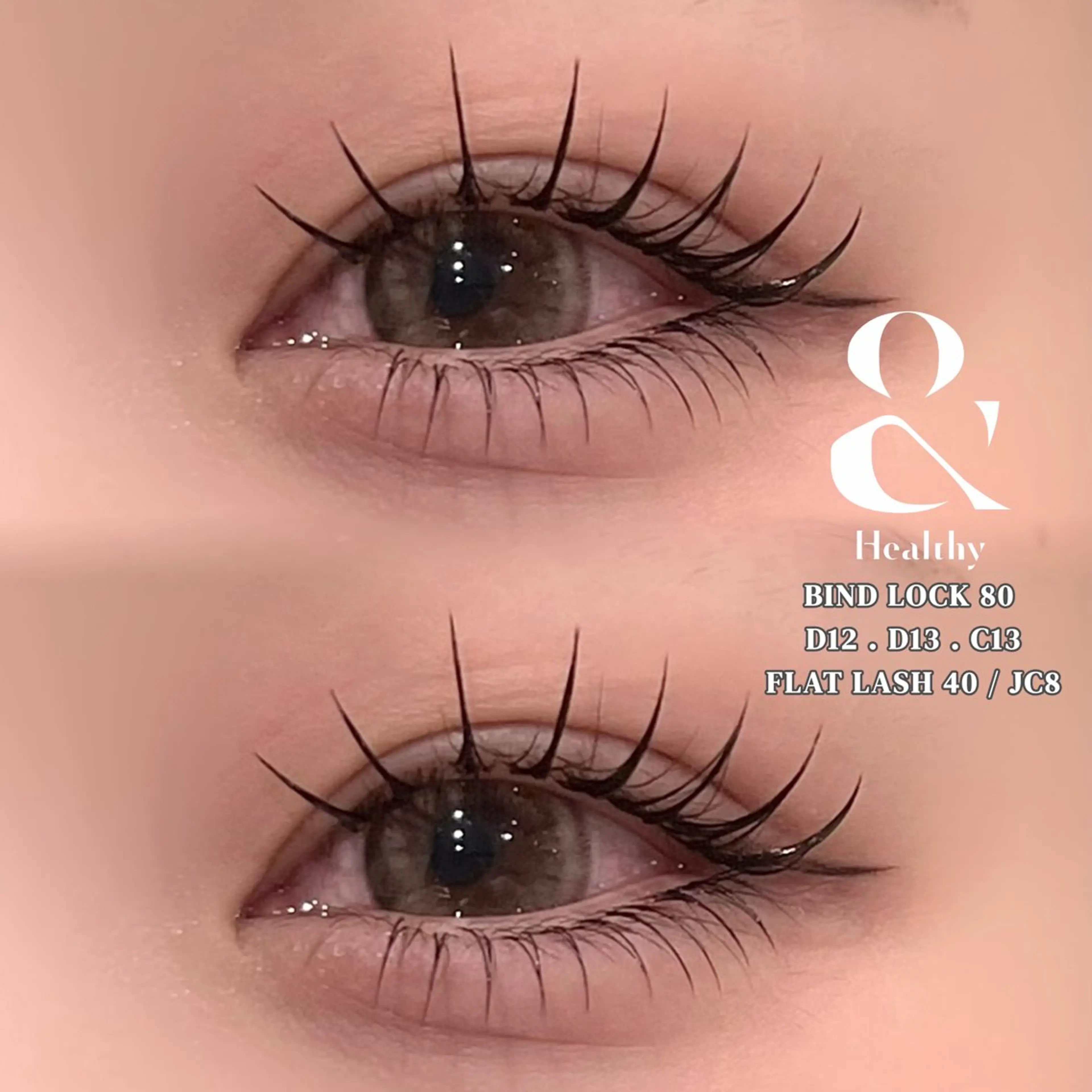 マツエク・マツパ バインドロック フラットラッシュ ナチュラル 下まつげエクステ マツエク *OLIVIA池袋 *長友のマツエク・マツパデザイン