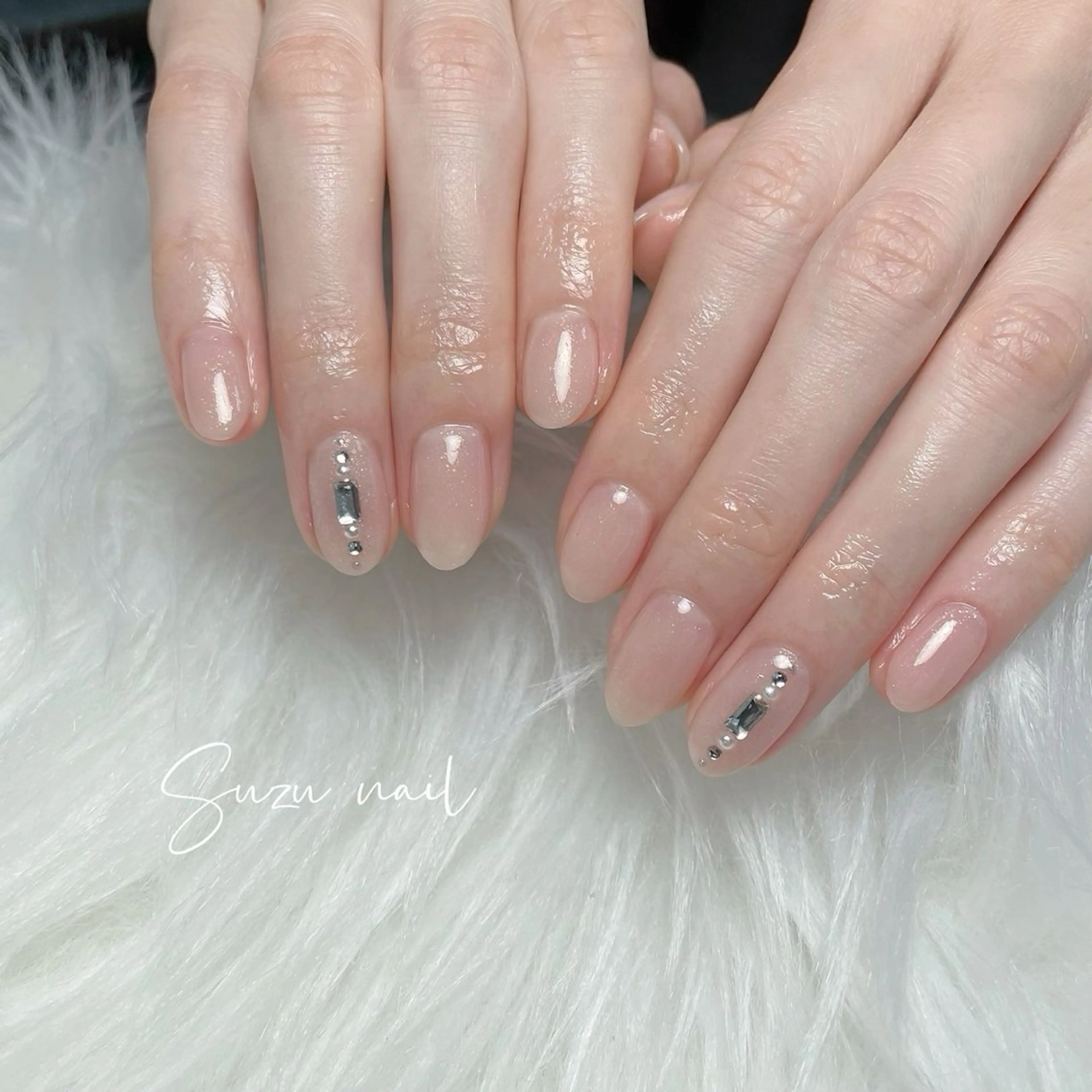 ネイル アートネイル ワンカラーネイル ハンドネイル ✨Suzu nail✨のネイルデザイン
