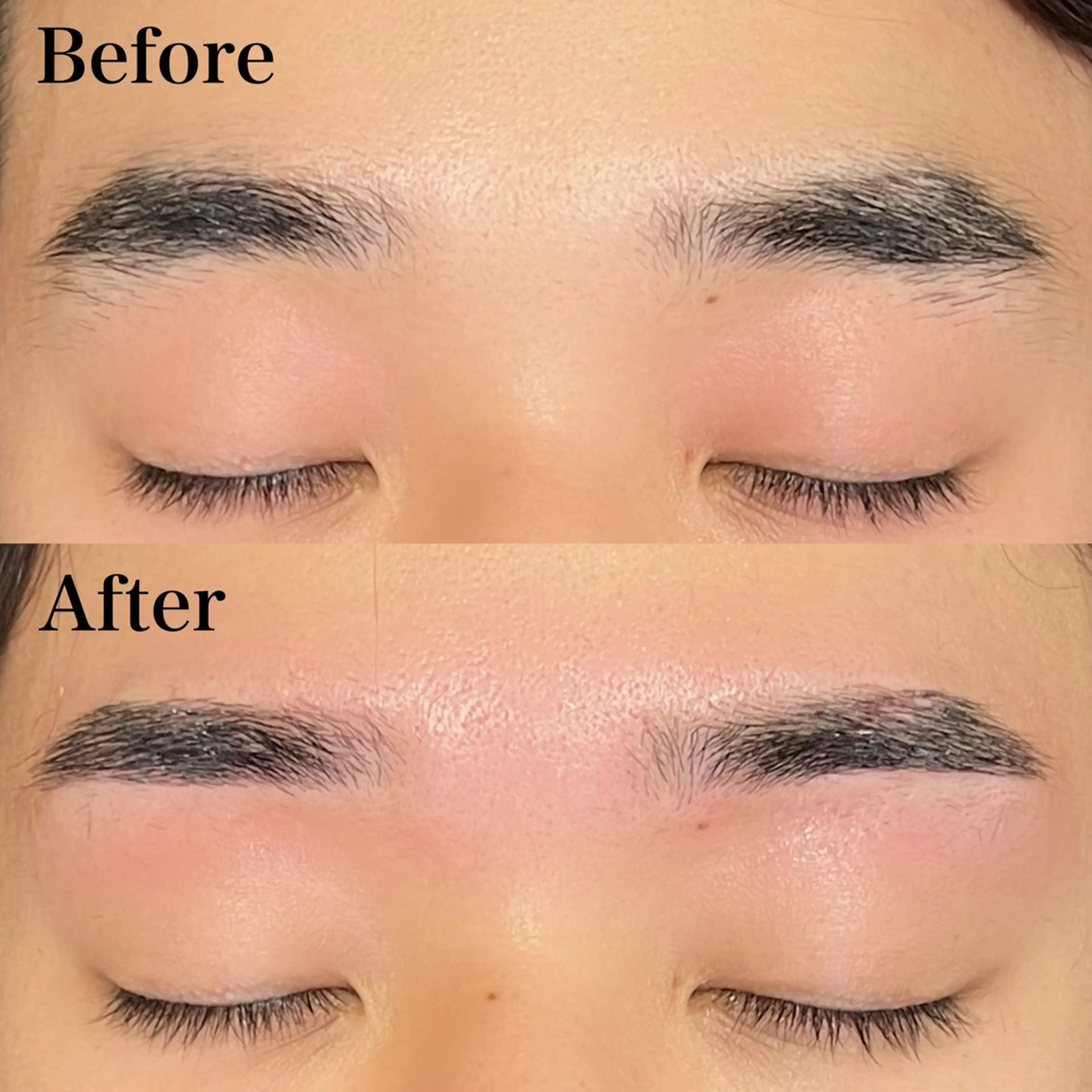 メンズ アイブロウ アイブロウ&マツパ カラーモデルまなみのマツエク・マツパデザイン