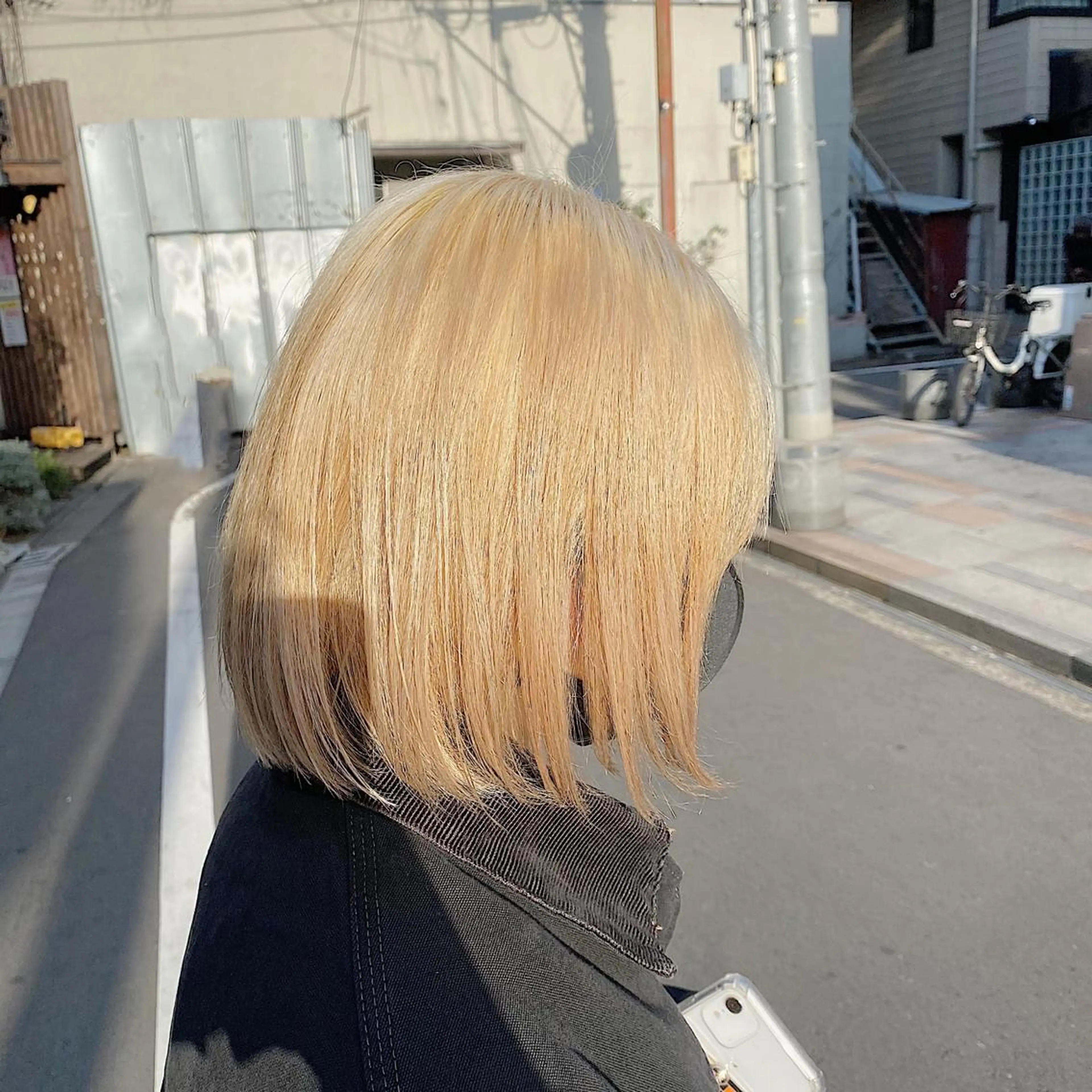 ミディアム カラー パーマ ヘアアレンジ メンズ 🍀髪質改善 ケアカラーrootsのヘアスタイル