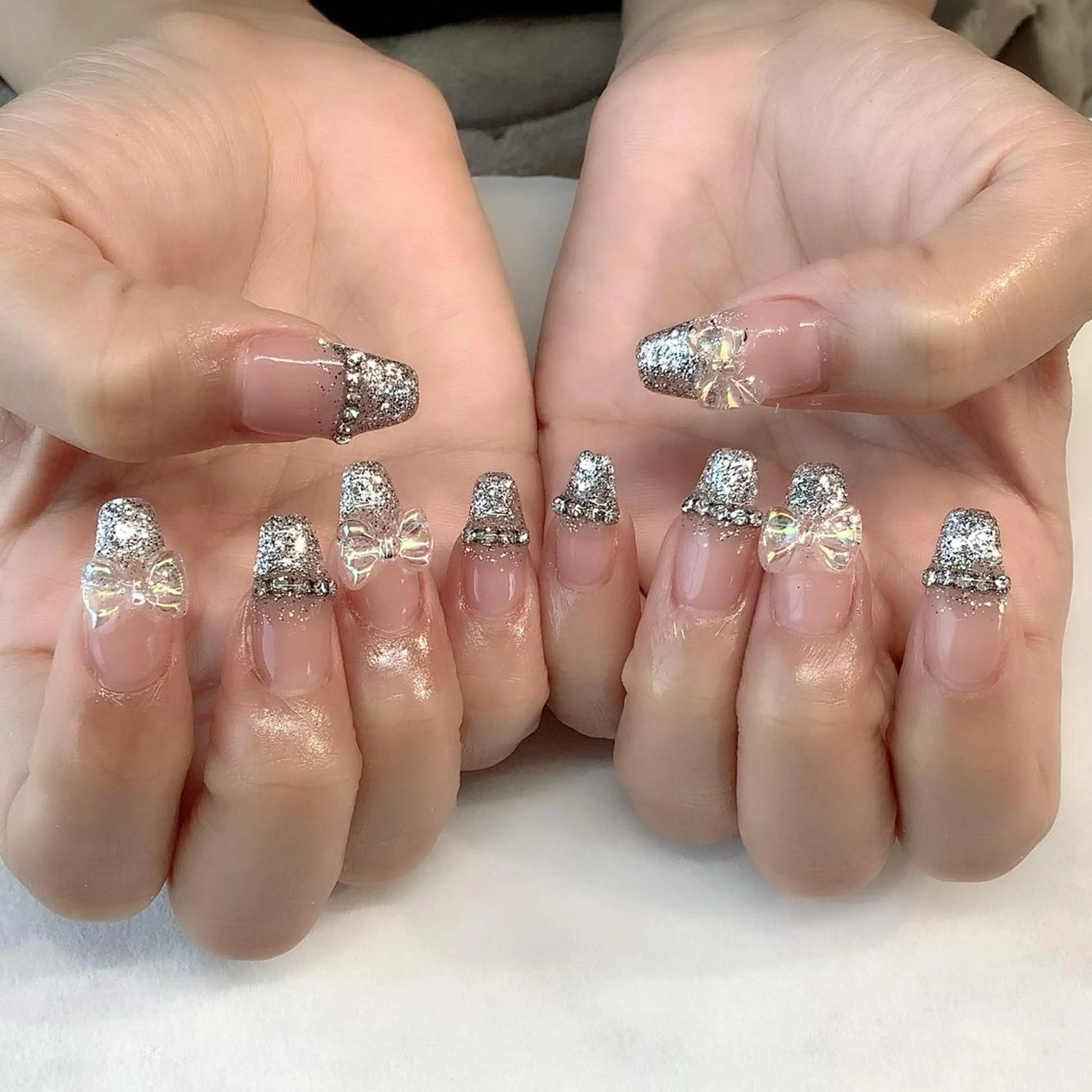 ネイル ハンドネイル 💎🐰 saki. m 🐰💎のネイルデザイン