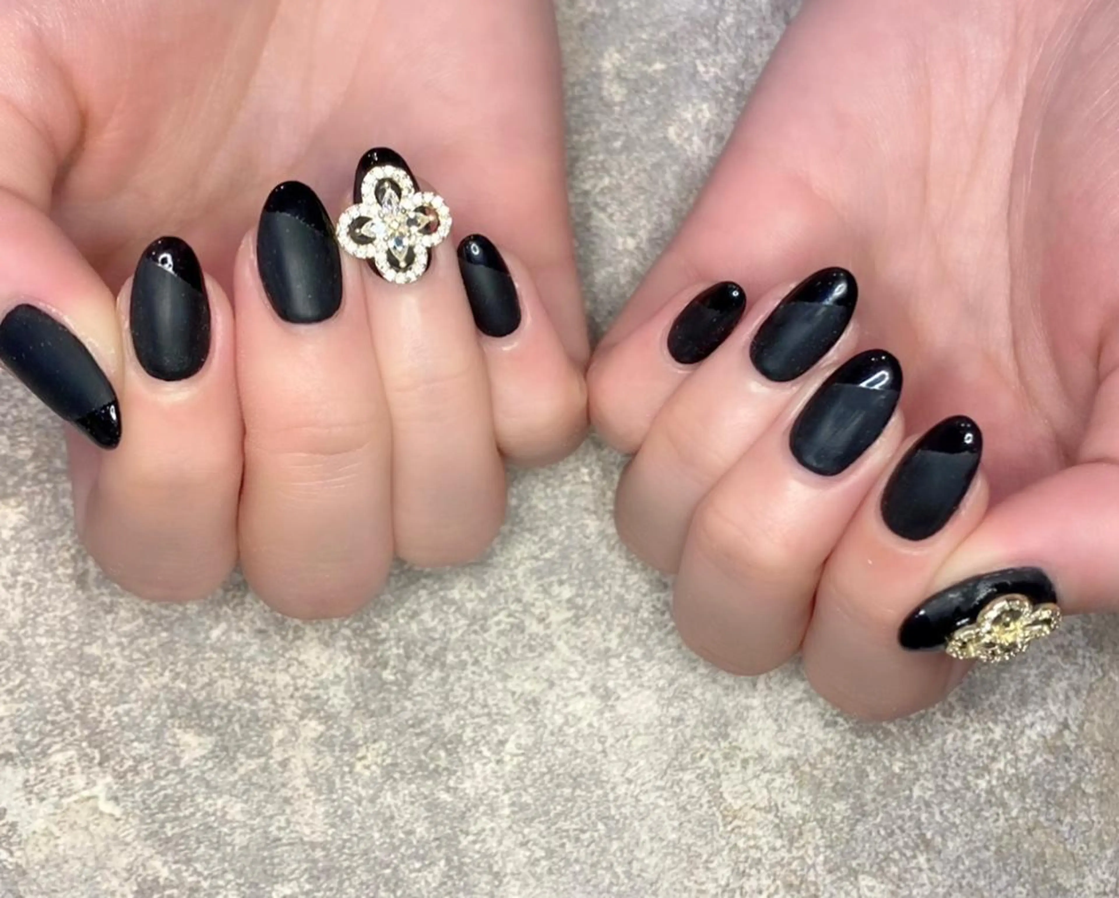 ネイル アートネイル マットネイル Lino+ ネイル&よもぎ蒸しのネイルデザイン