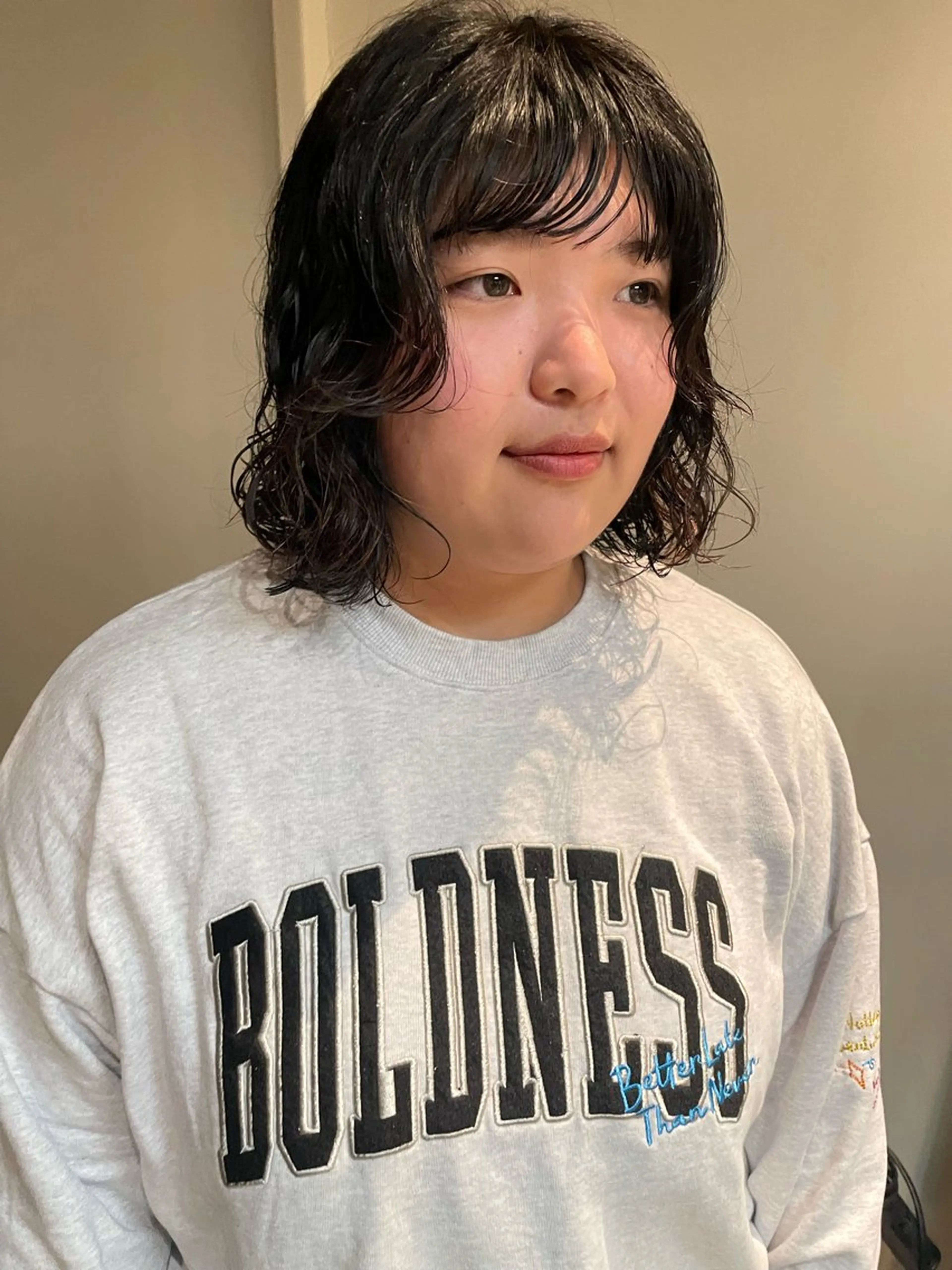 パーマ カット パーマ ハナ🌼 梅田/ボブ/パーマのヘアスタイル