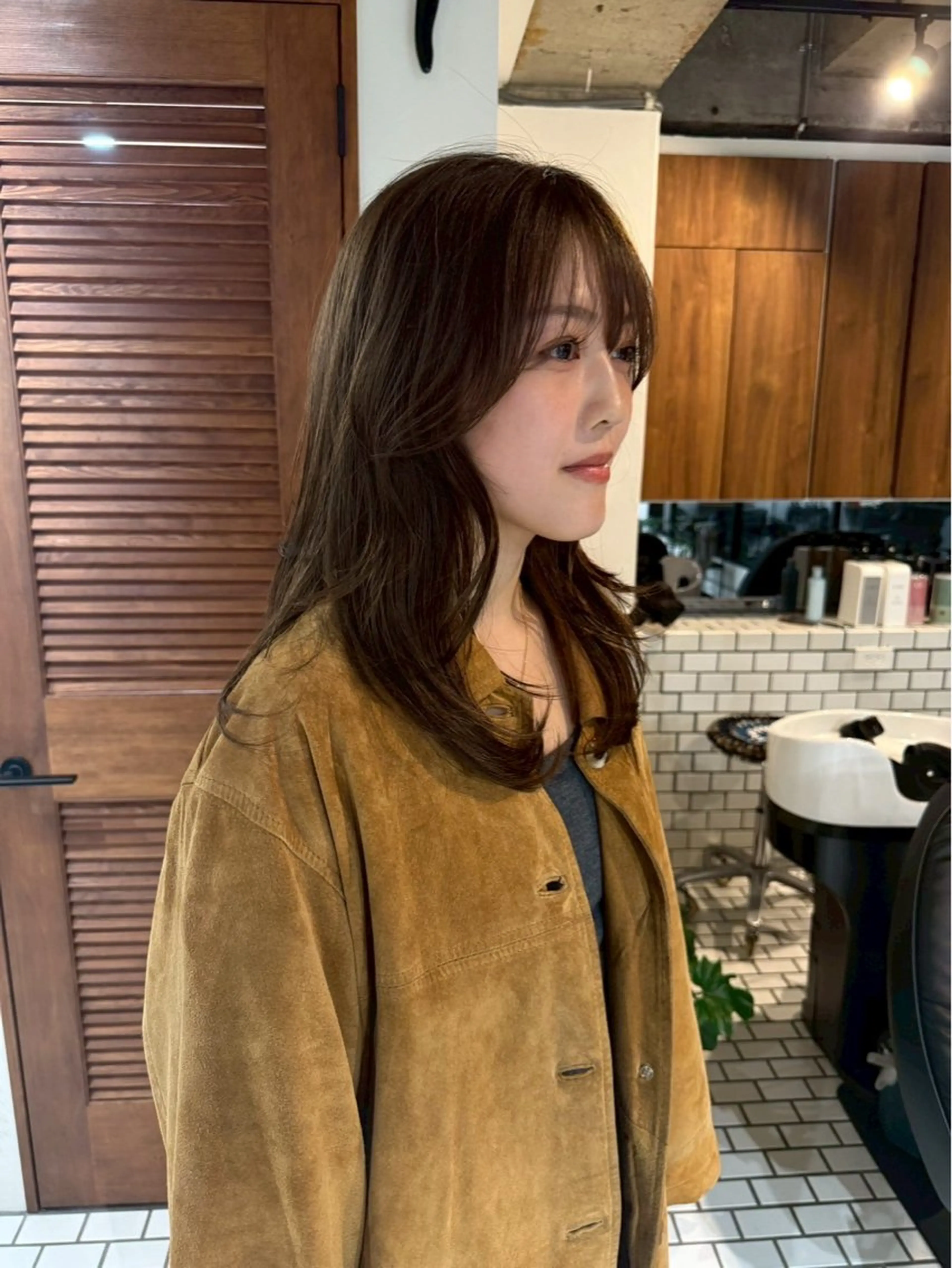 ロング カラー レイヤーカット her所属・kaito /都立大学herのヘアスタイル