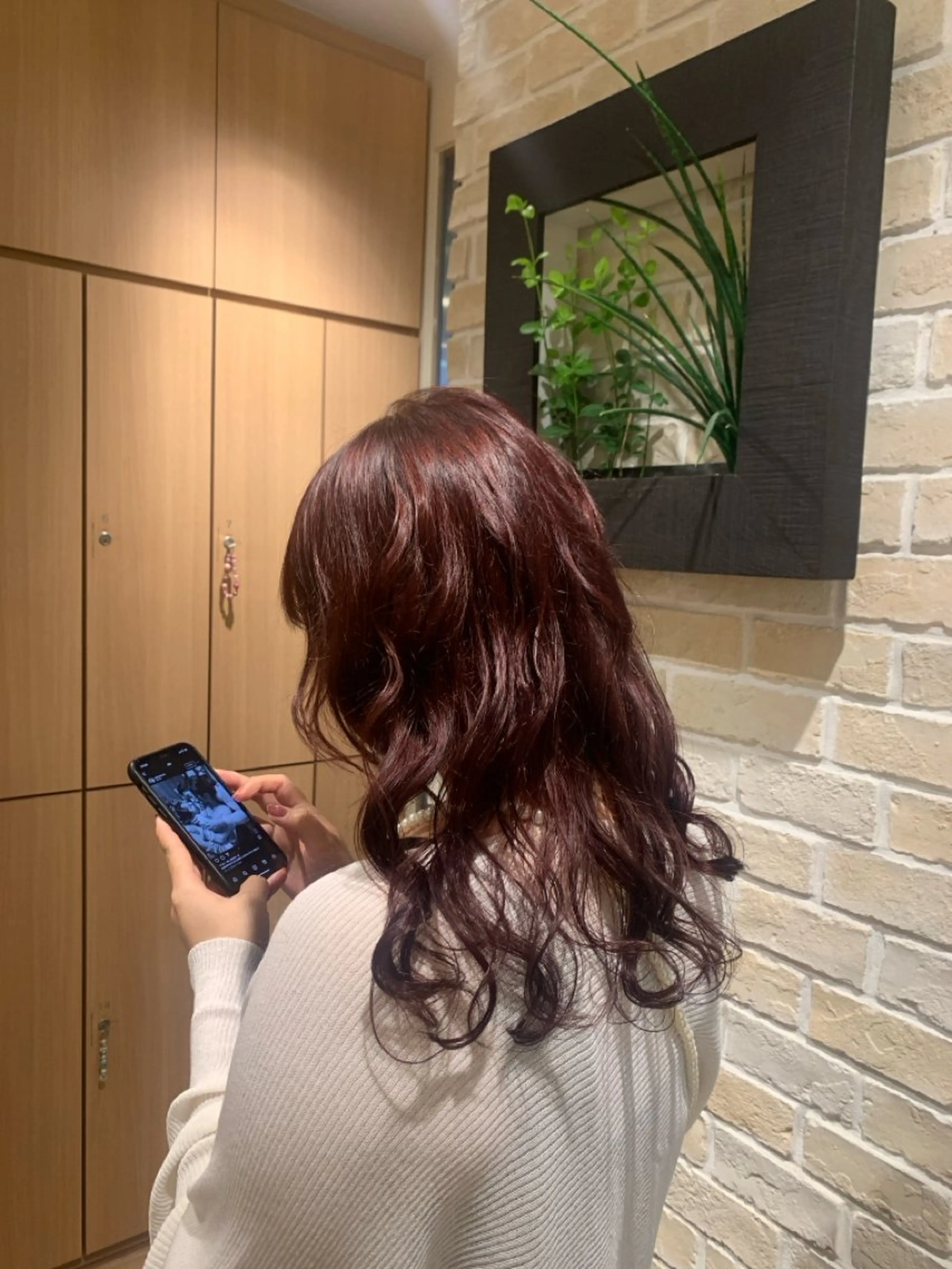 ロング カラー 韓国風ヘア レイヤーカット CHICCA本八幡 平賀ひなたのヘアスタイル