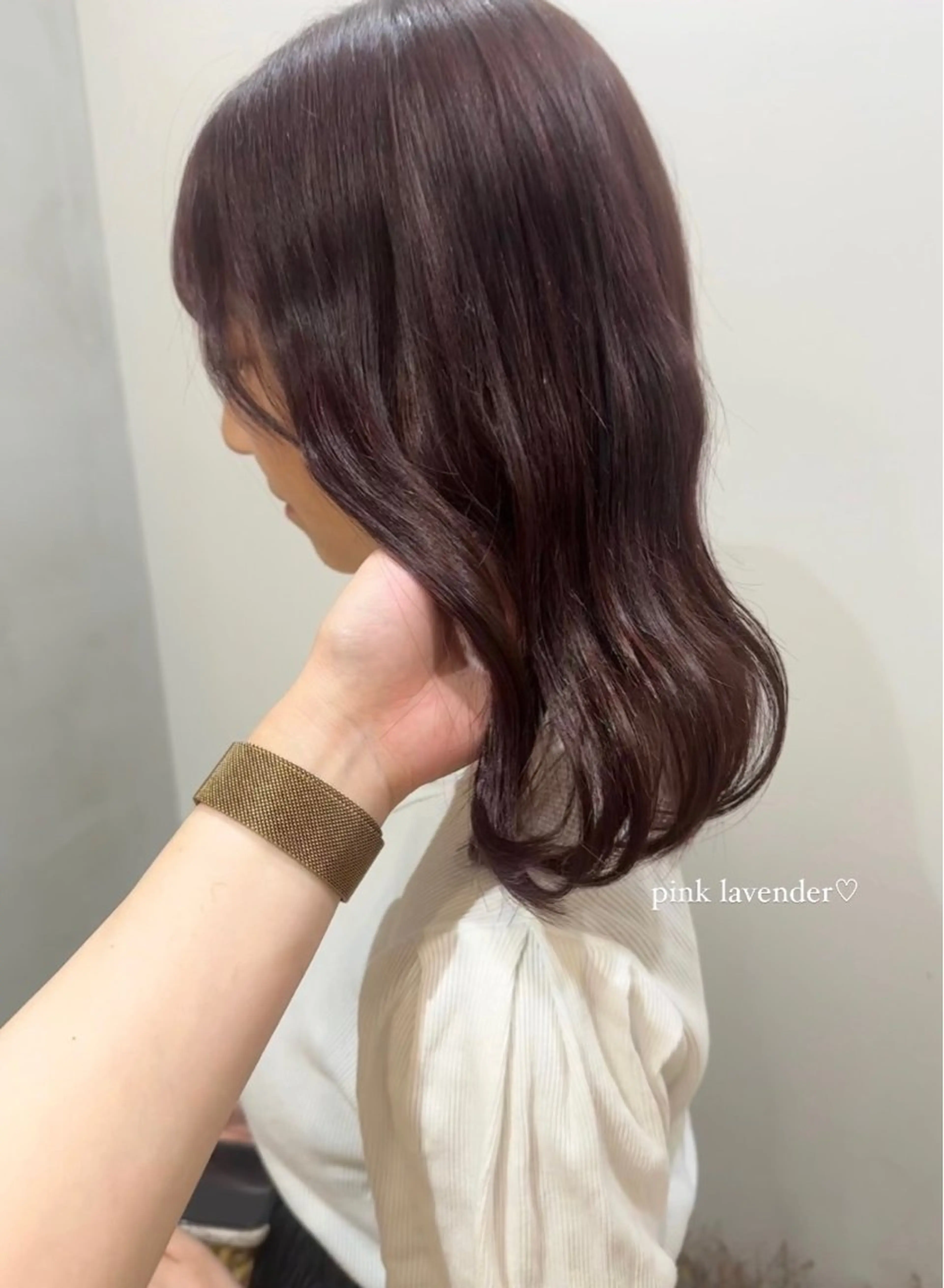 カラー パーマ ヘアアレンジ ヘアカラー トリートメント Himawari♡ 柔らかいカラーのヘアスタイル