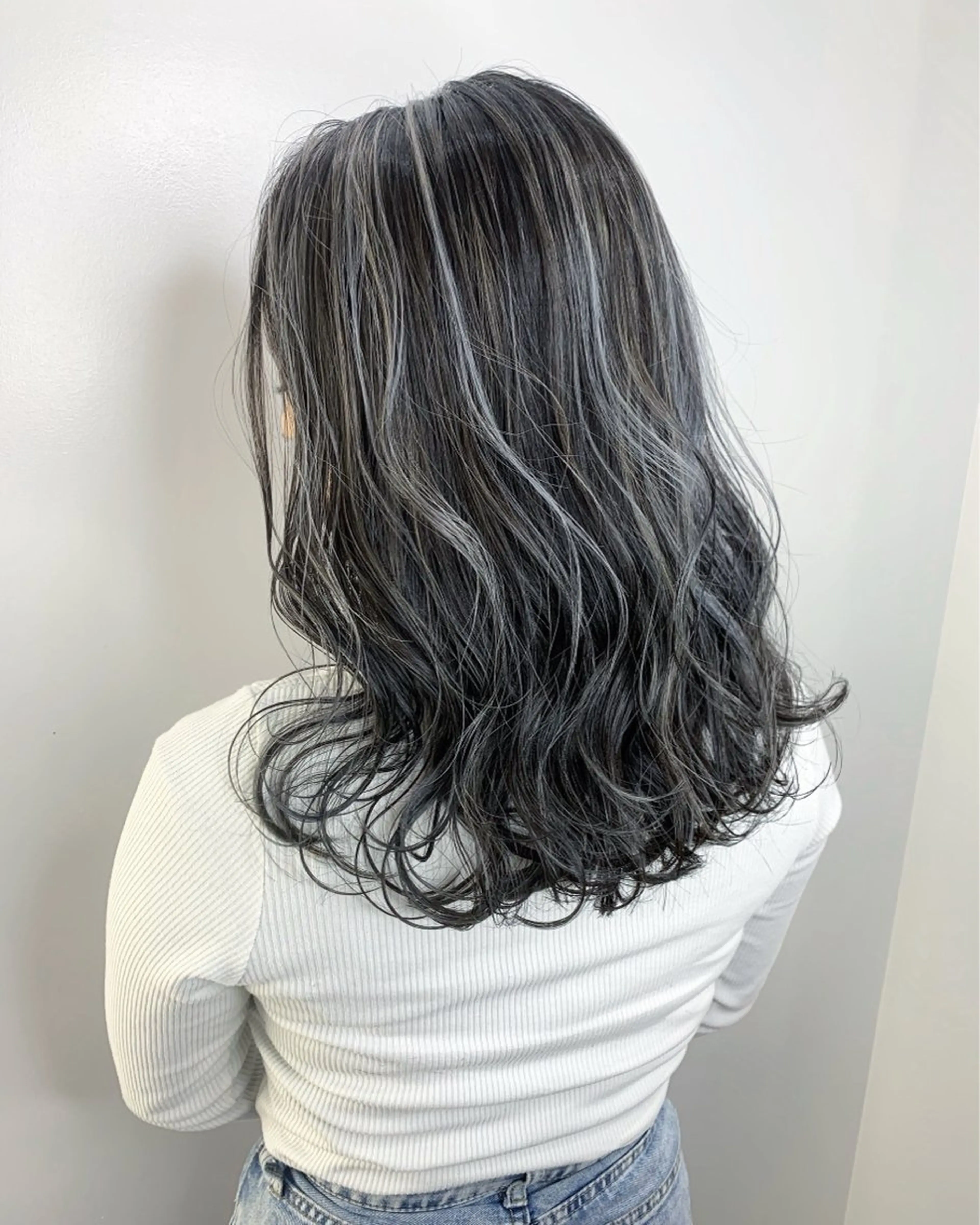 セミロング カラー 🍀︎Reika 🍀のヘアスタイル