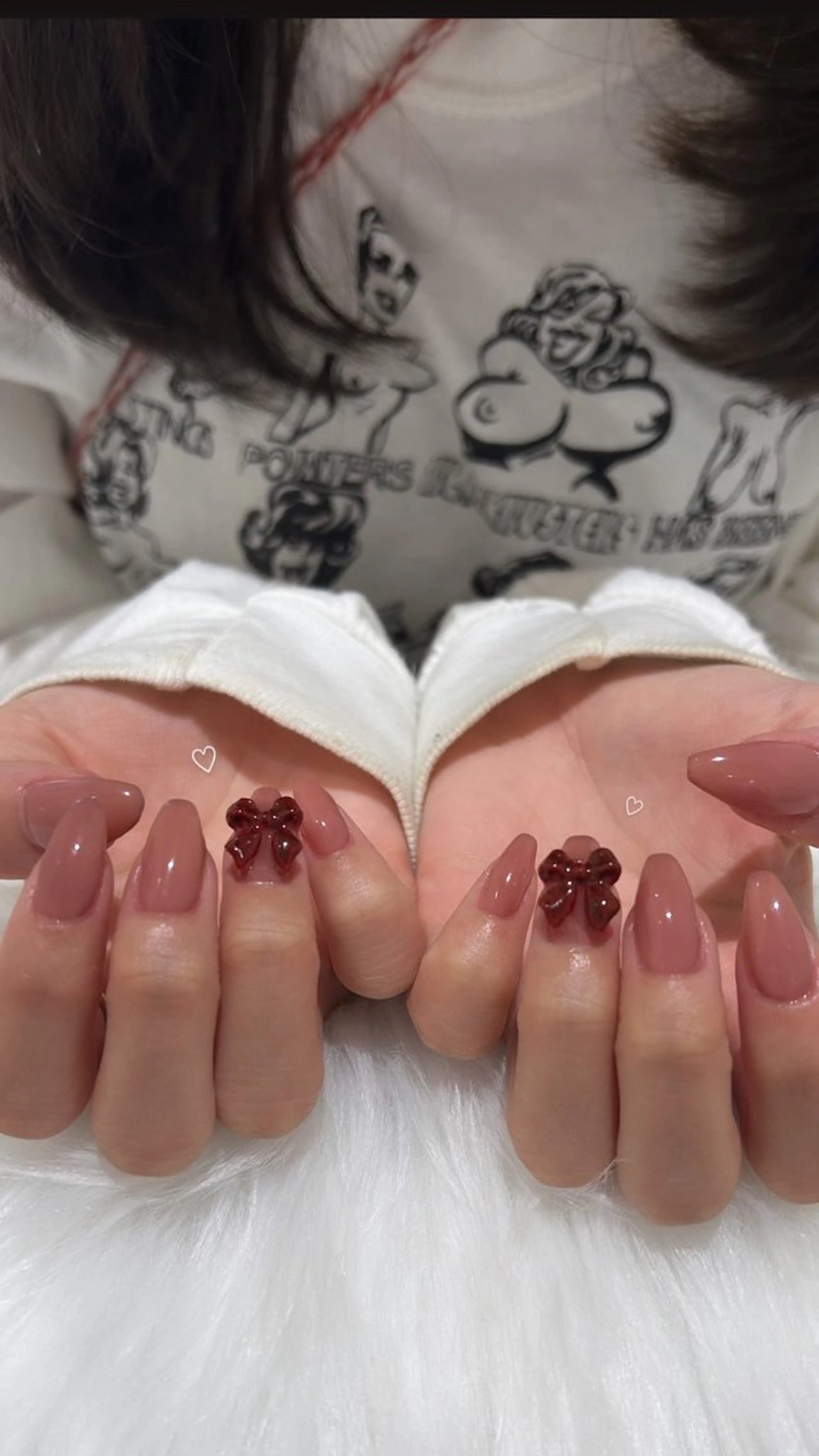 ネイル ピンク 🤍Earth笛吹 𝑴𝒂𝒏𝒂🤍のネイルデザイン