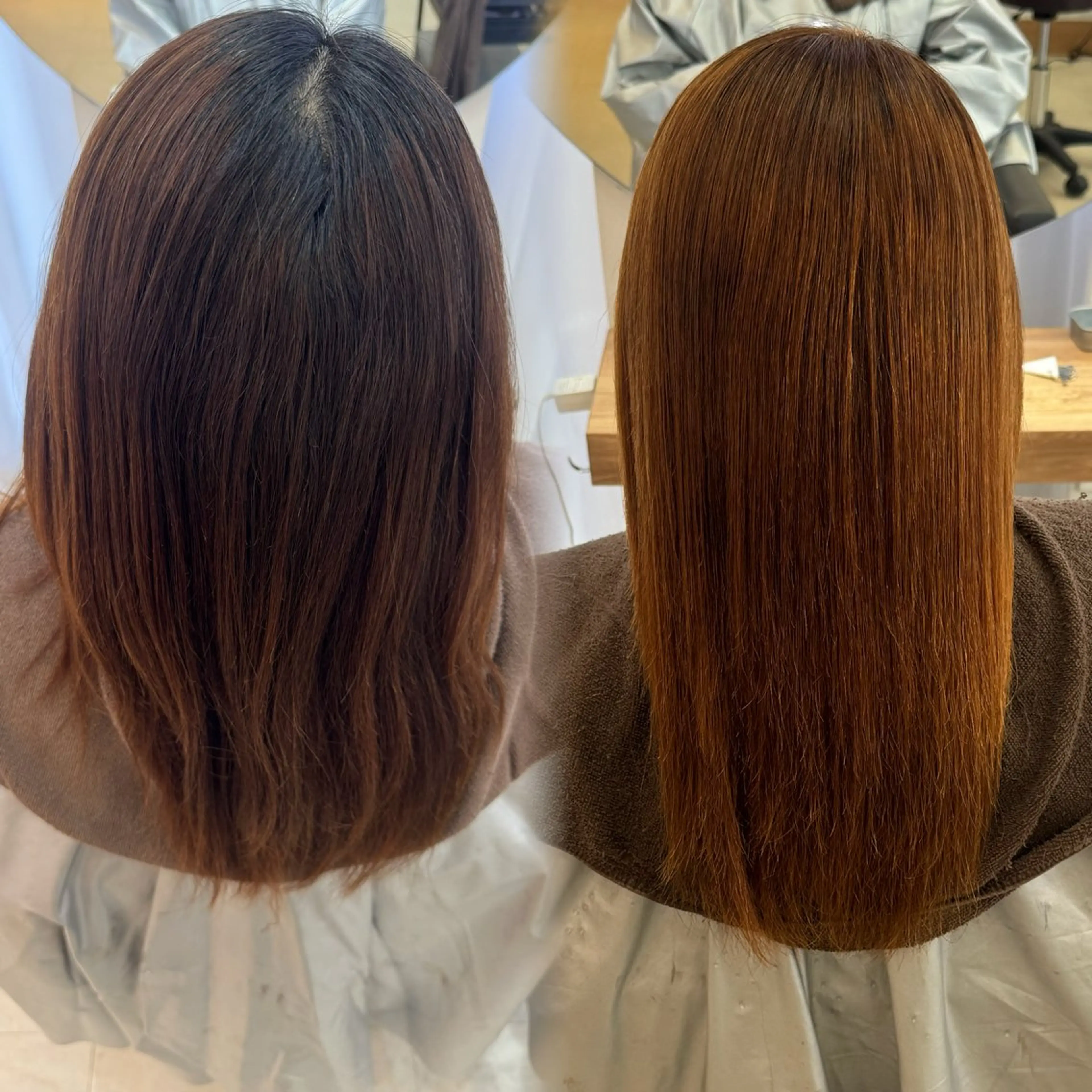 セミロング Agu hair 粉河のヘアスタイル