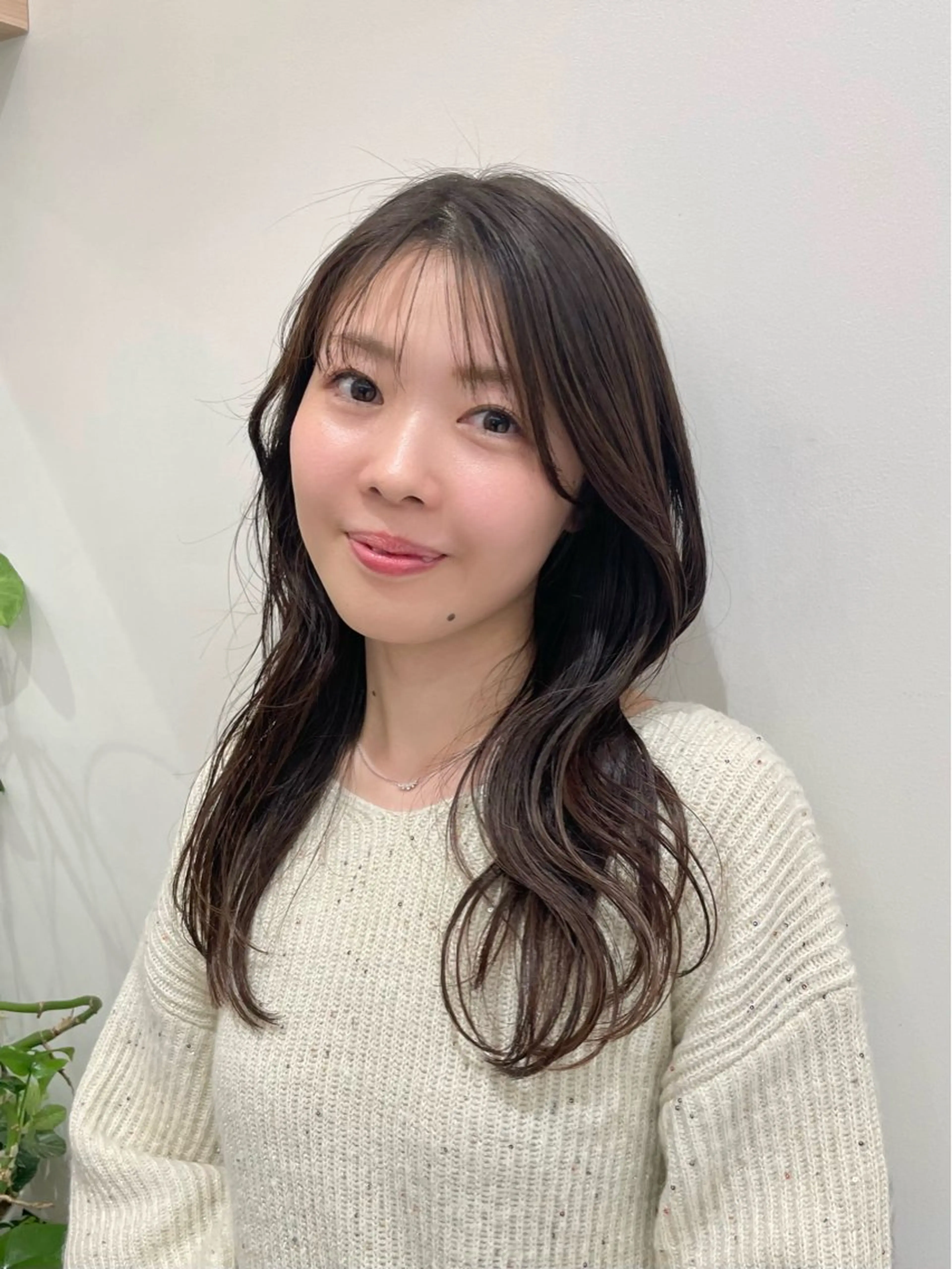 セミロング ヨシンモリ 店長/ボブ/ 縮毛矯正/清水祥偉のヘアスタイル