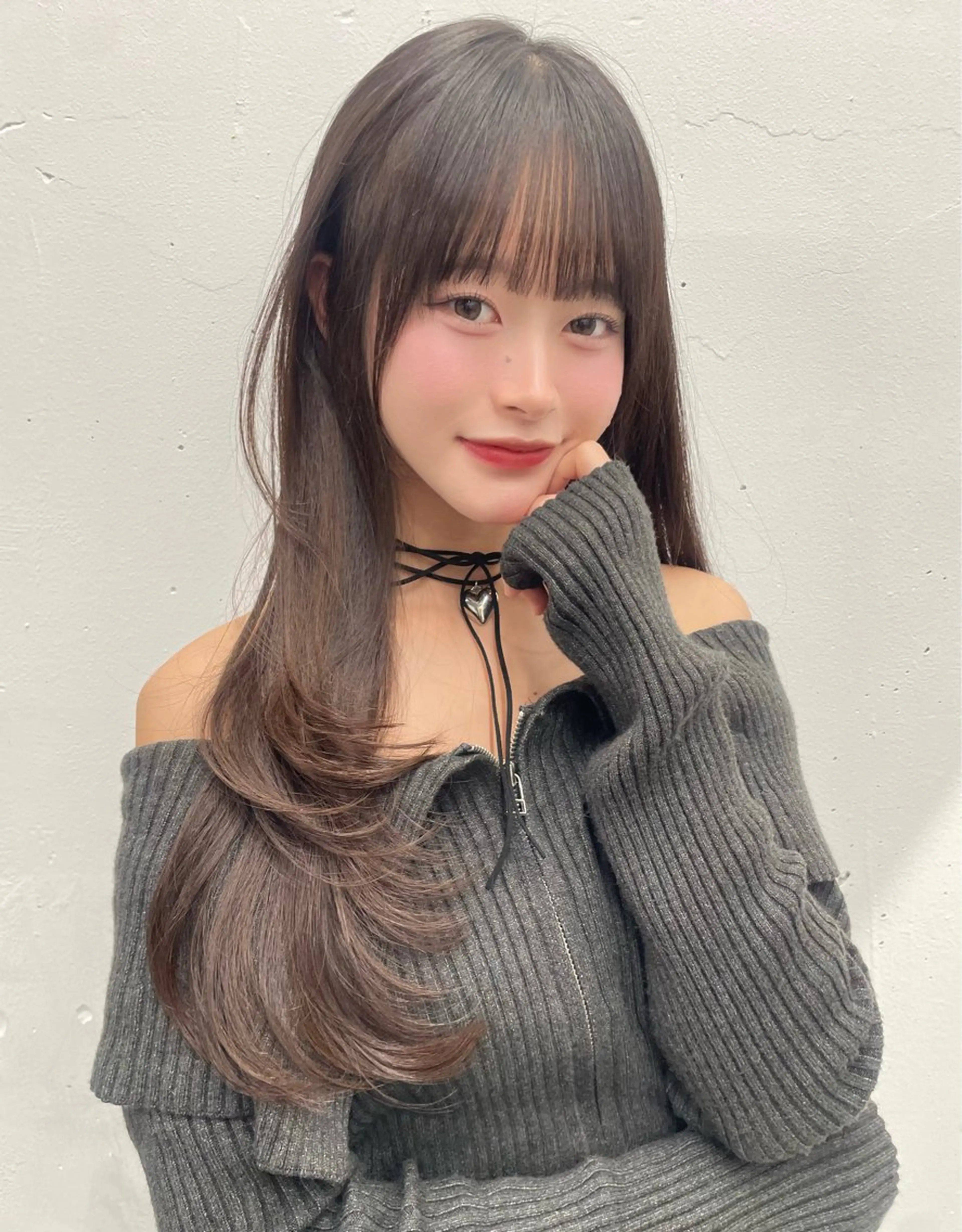 ロング カット 縮毛矯正 ショート/レイヤー カット/ミサキ💐のヘアスタイル