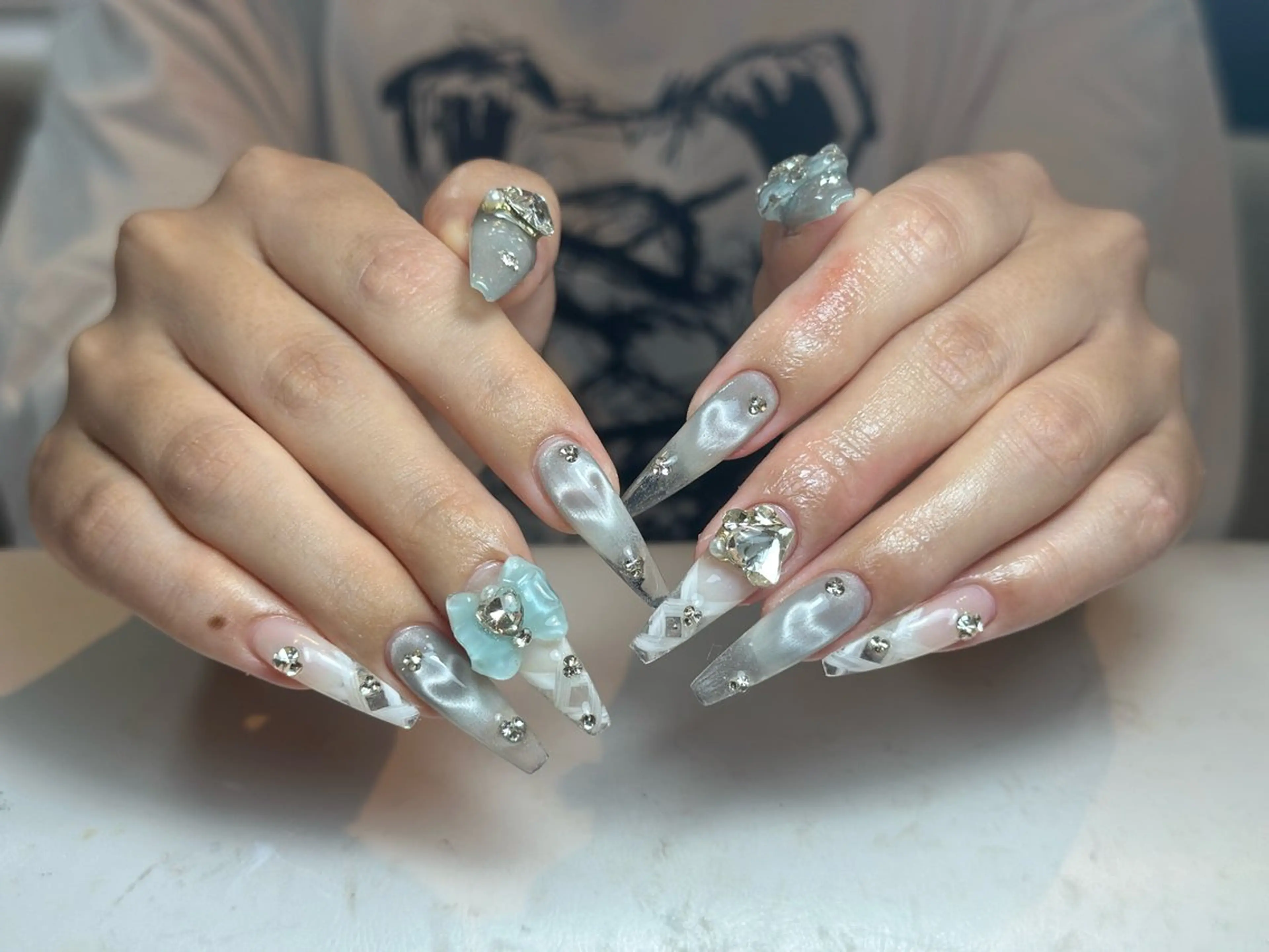 ネイル アートネイル ジェルネイル ハンドネイル JennNail_ マオのネイルデザイン