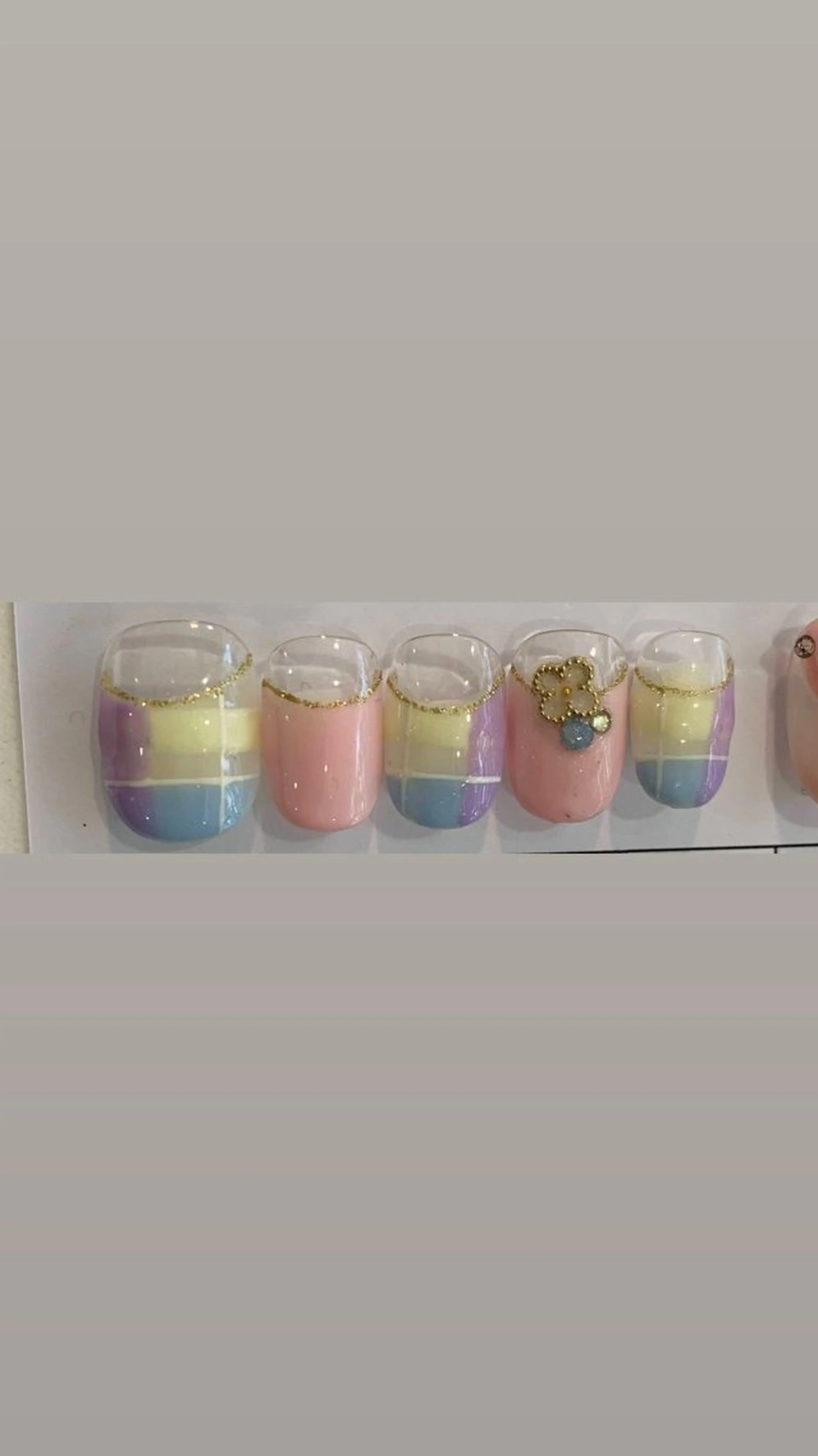 アートネイルの写真